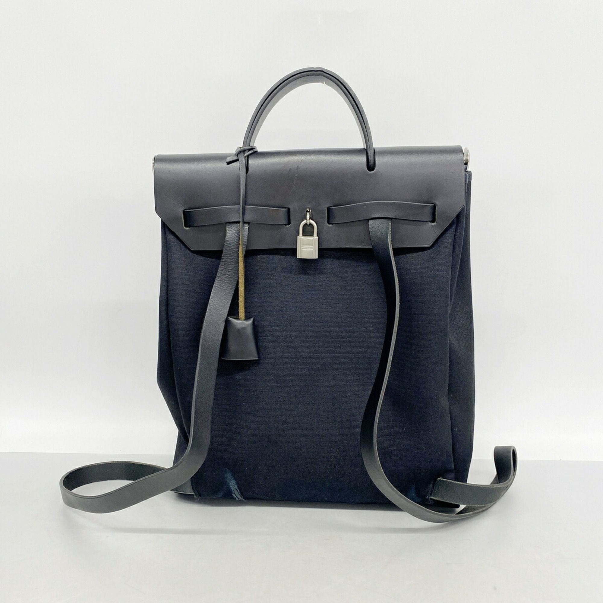 Toile Officier Backpack (Pre-Owned) - Hermes - Modalova