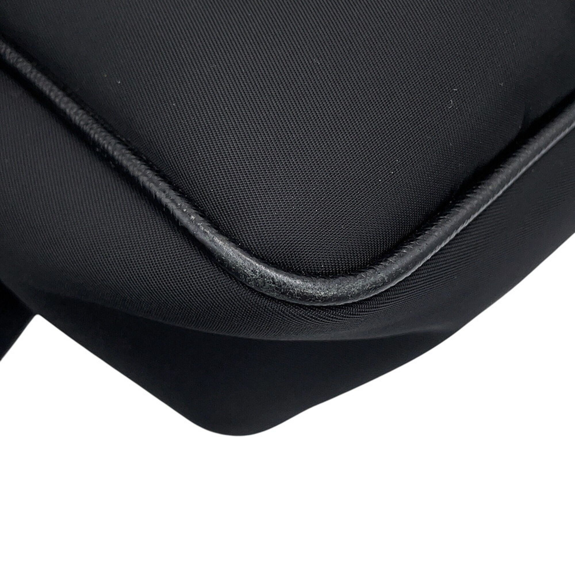 Nylon Leather Handbag Pouch Shoulder Bag (Pre-Owned) - Prada - Modalova