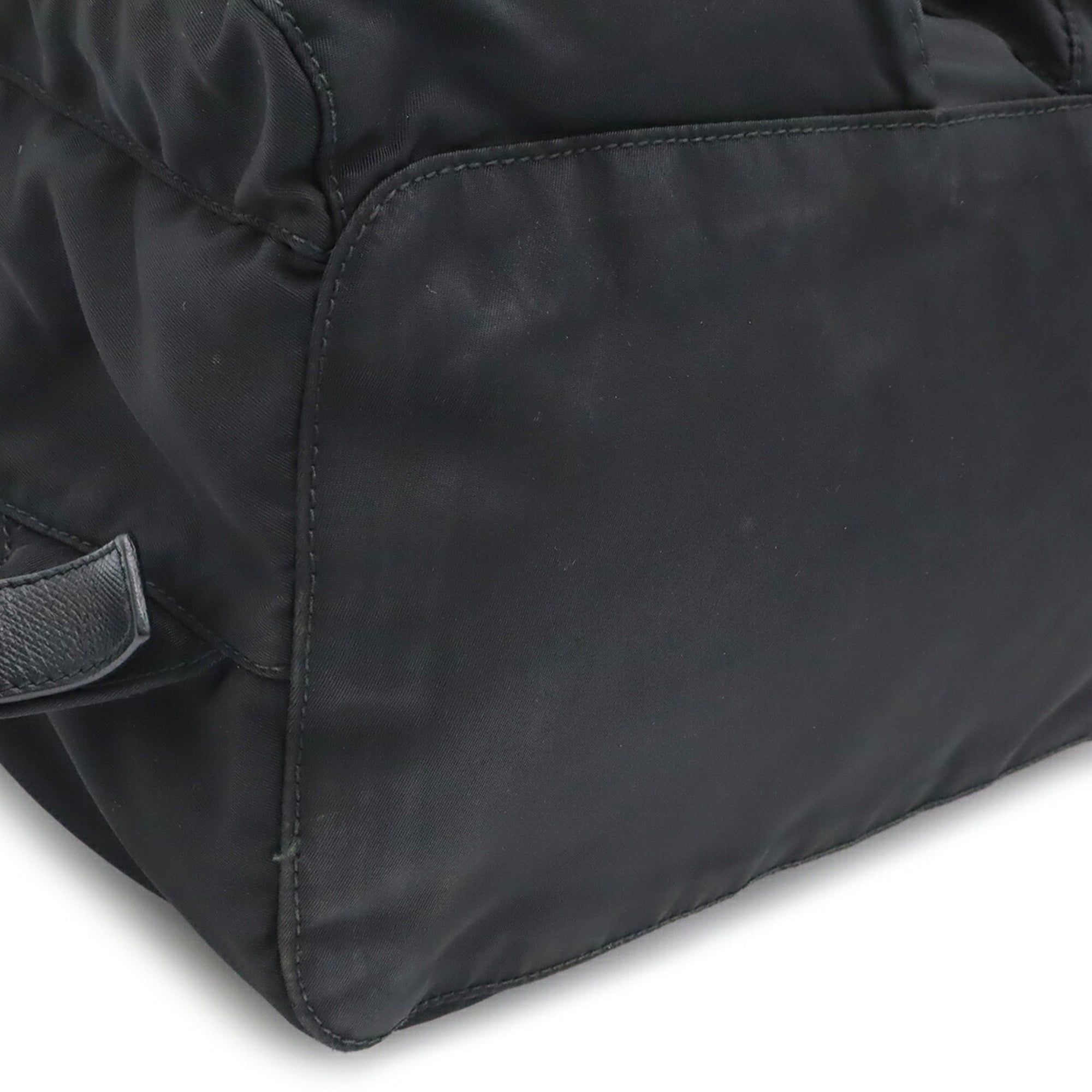 Nylon Leather Backpack (Pre-Owned) - Prada - Modalova