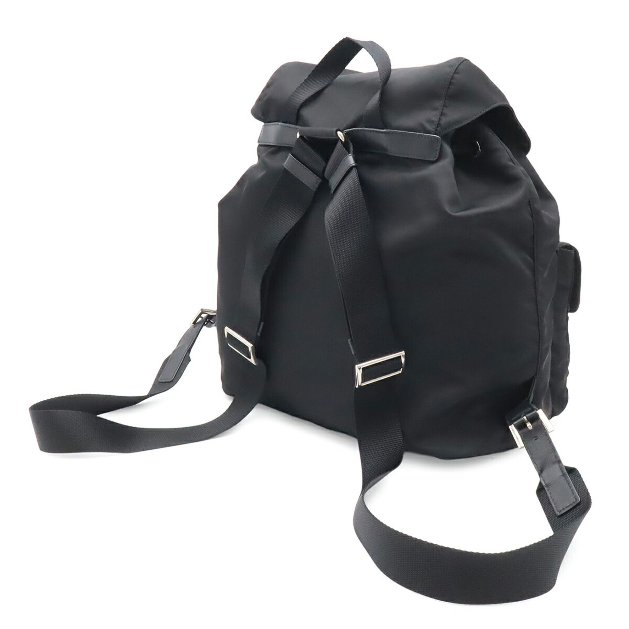 Nylon Leather Backpack (Pre-Owned) - Prada - Modalova