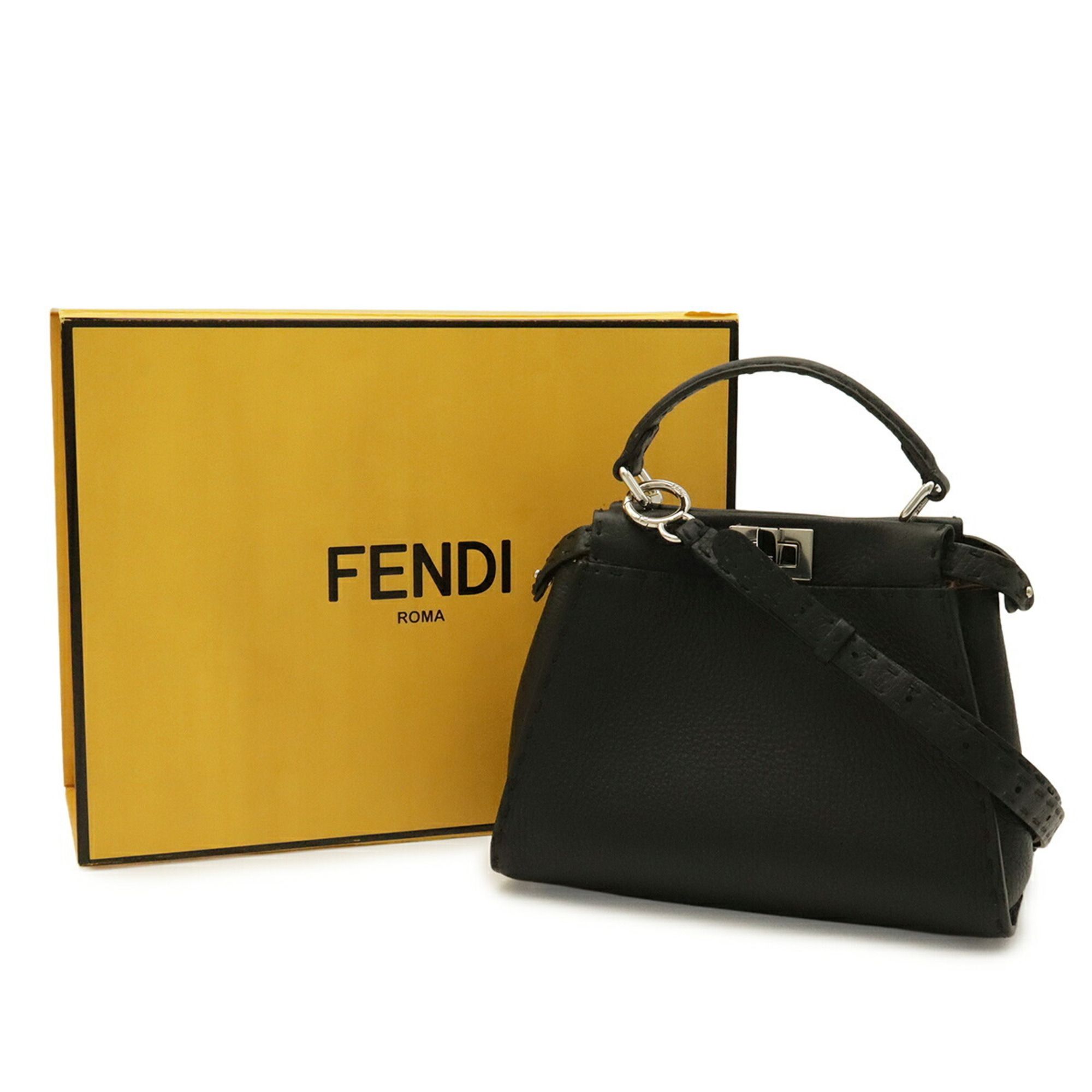 Leather Handbag Shoulder Bag (Pre-Owned) - Fendi - Modalova