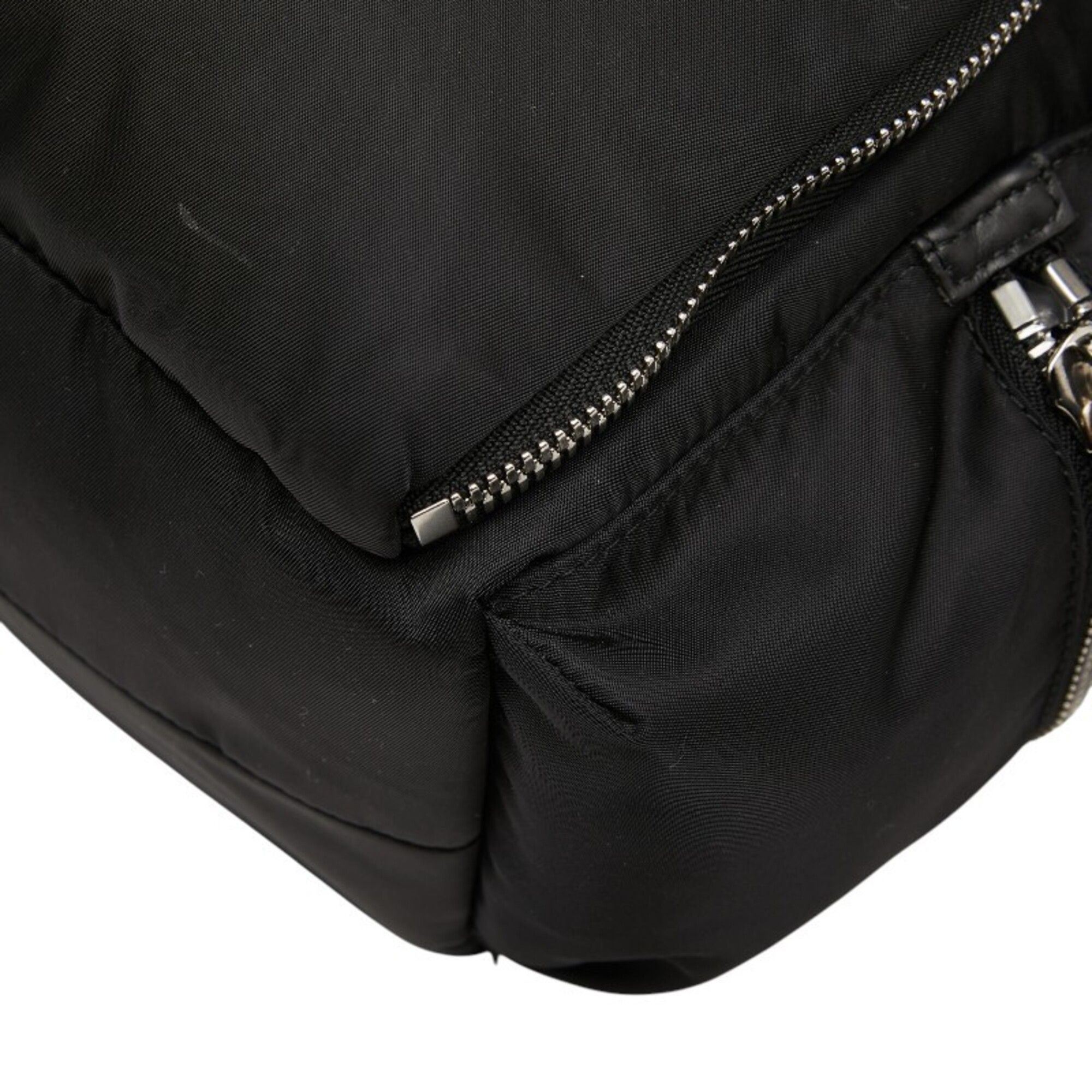 Nylon Leather Backpack (Pre-Owned) - Burberry - Modalova