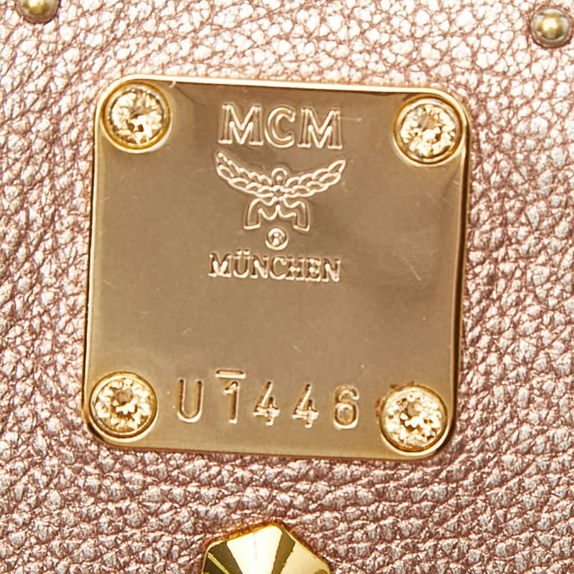 Leather Backpack (Pre-Owned) - MCM - Modalova