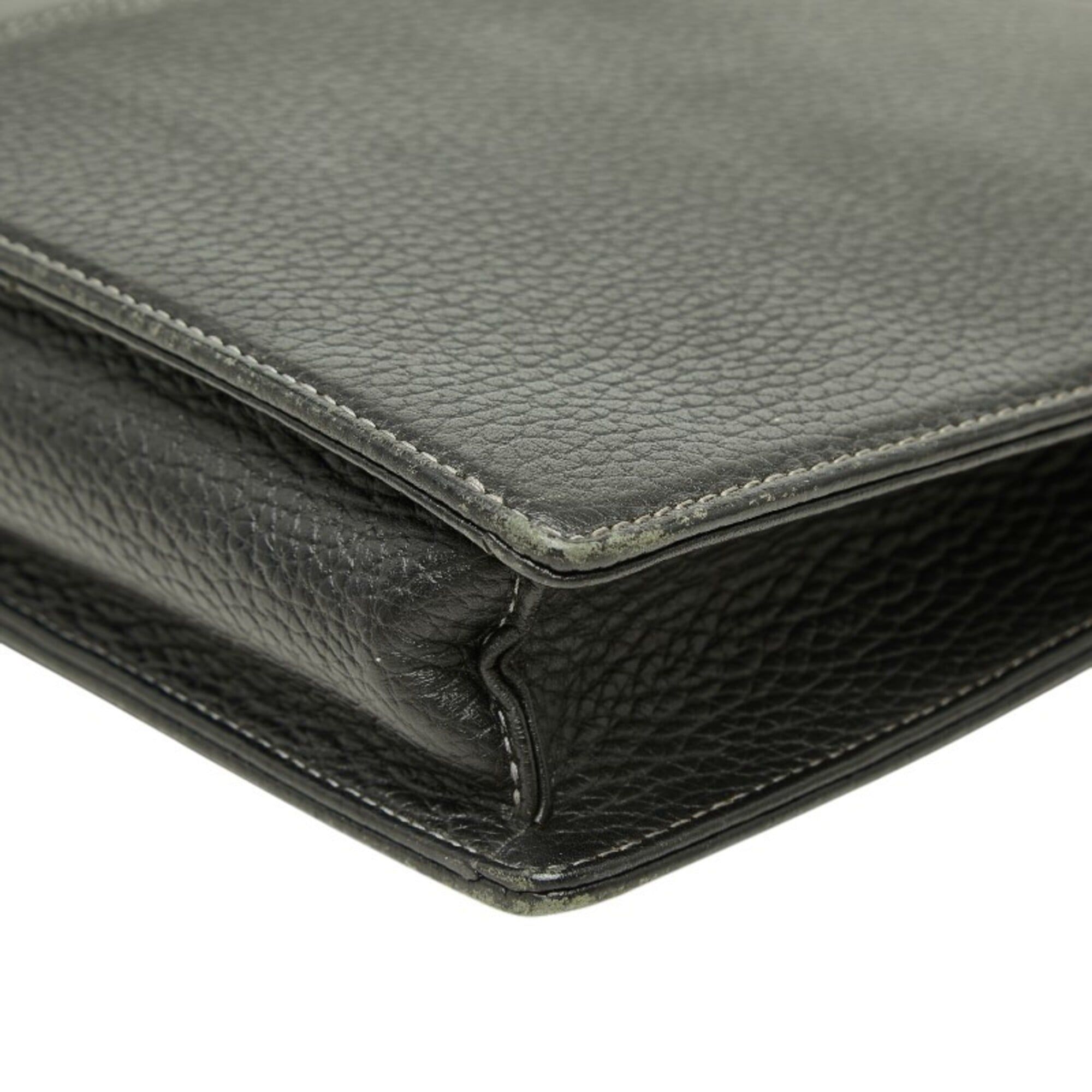 Leather Briefcase (Pre-Owned) - Burberry - Modalova