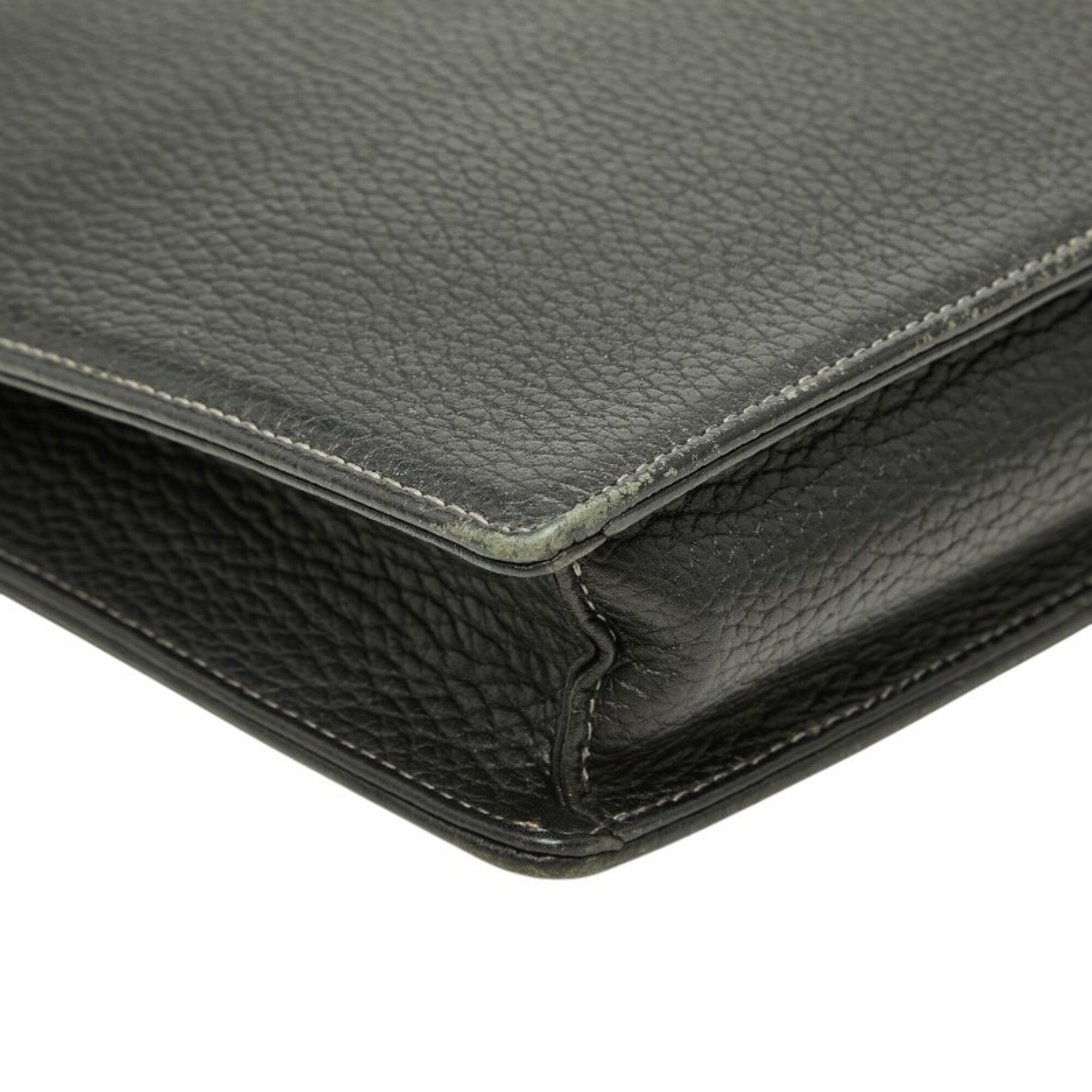 Leather Briefcase (Pre-Owned) - Burberry - Modalova