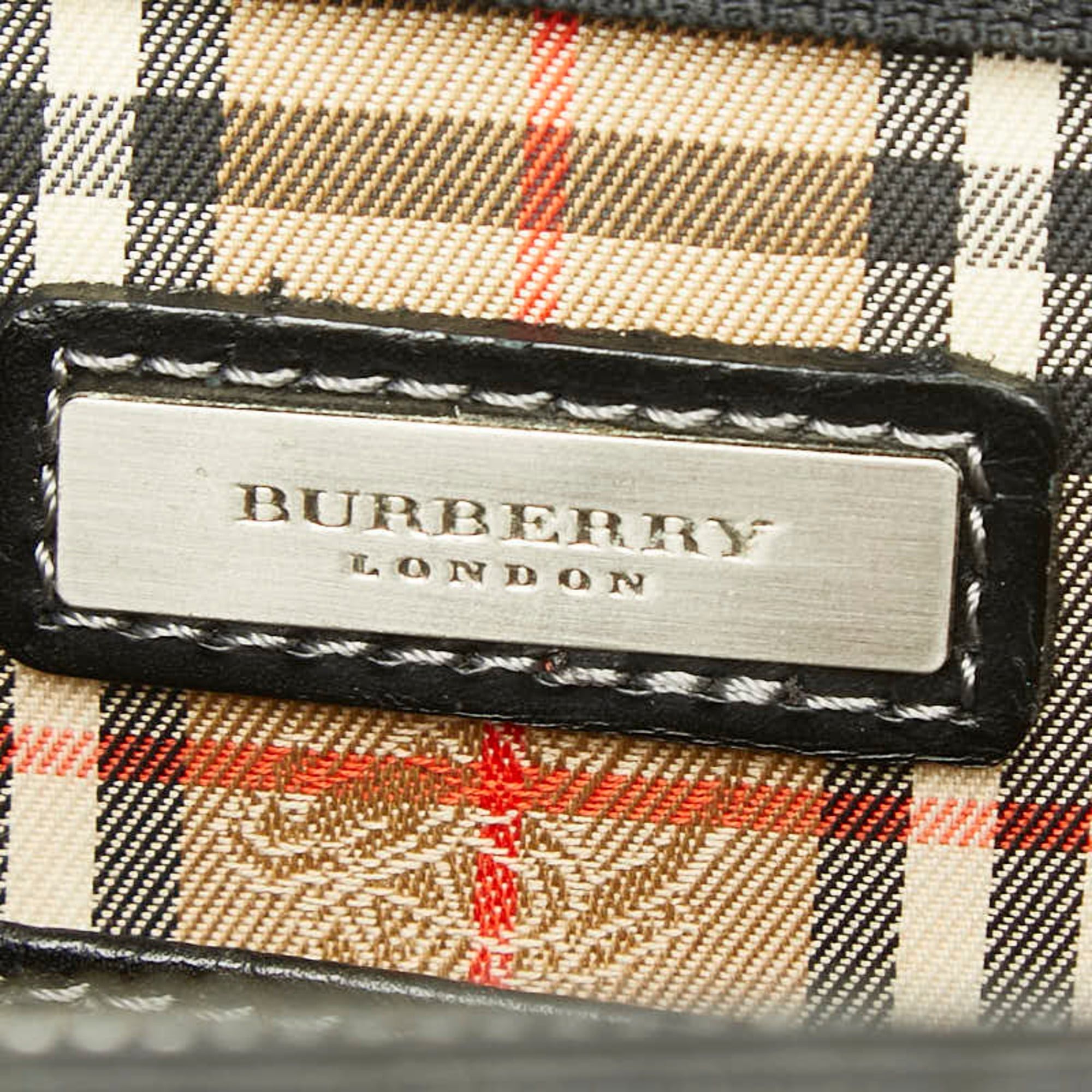 Leather Briefcase (Pre-Owned) - Burberry - Modalova