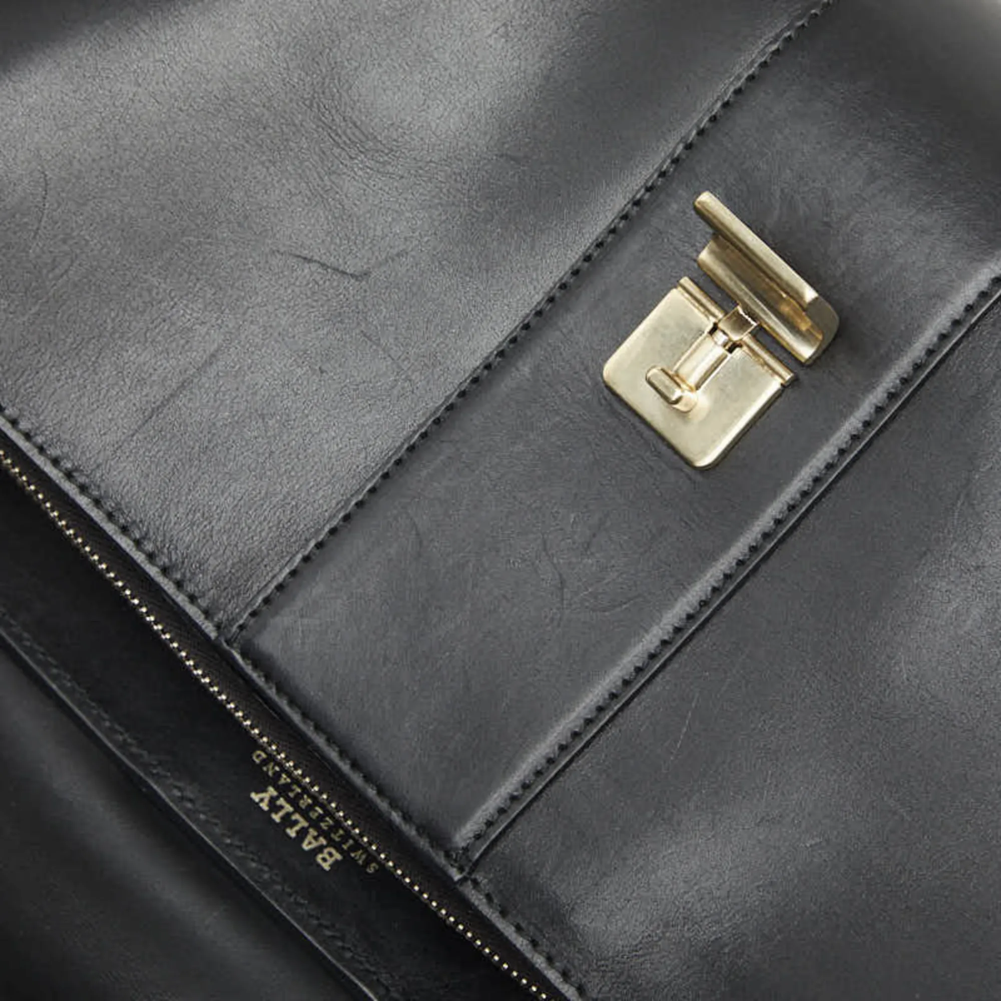Leather Shoulder Bag (Pre-Owned) - Bally - Modalova