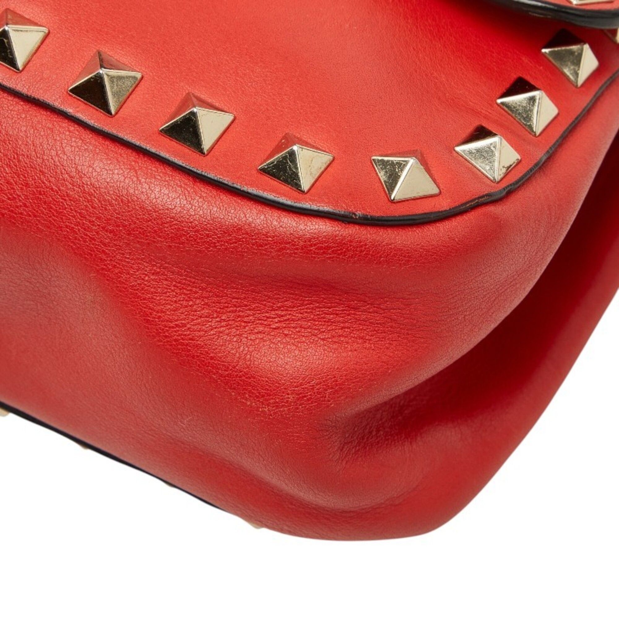 Leather Shoulder Bag (Pre-Owned) - Valentino - Modalova