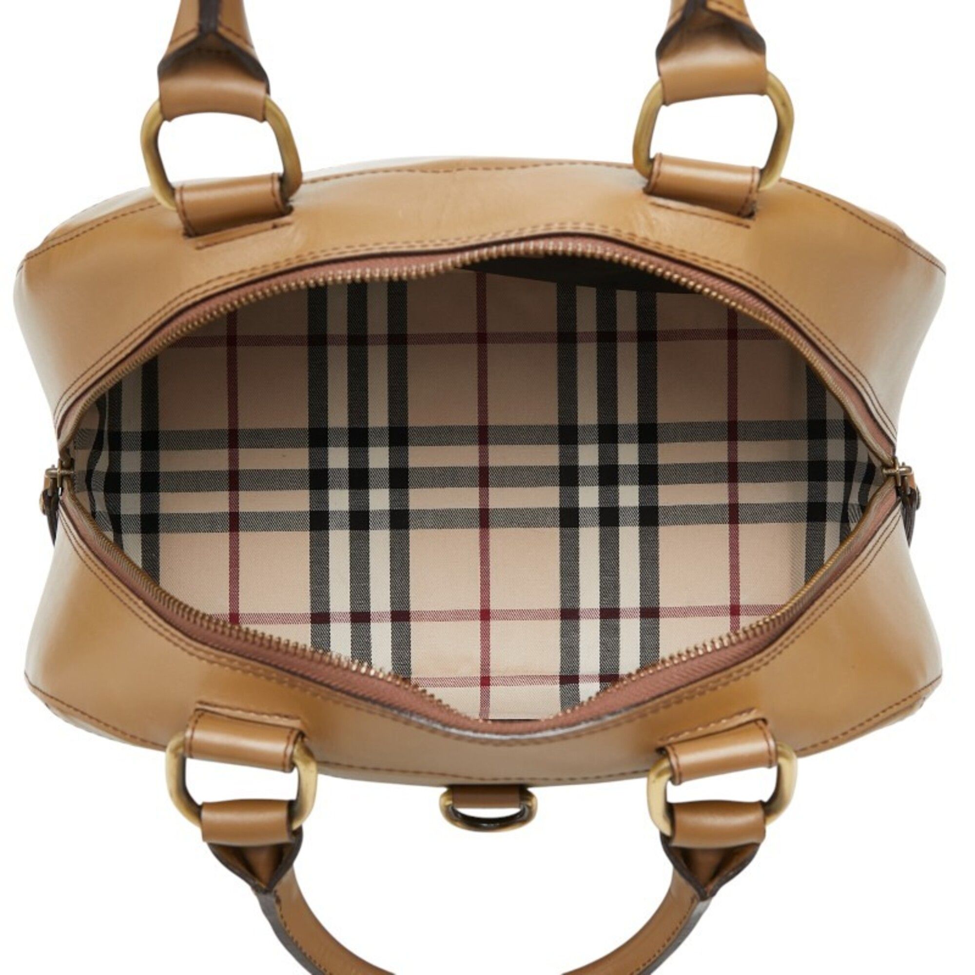Leather Handbag (Pre-Owned) - Burberry - Modalova