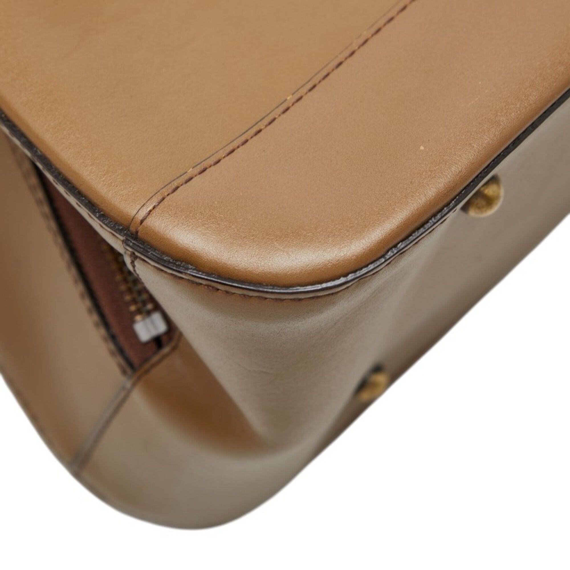Leather Handbag (Pre-Owned) - Burberry - Modalova