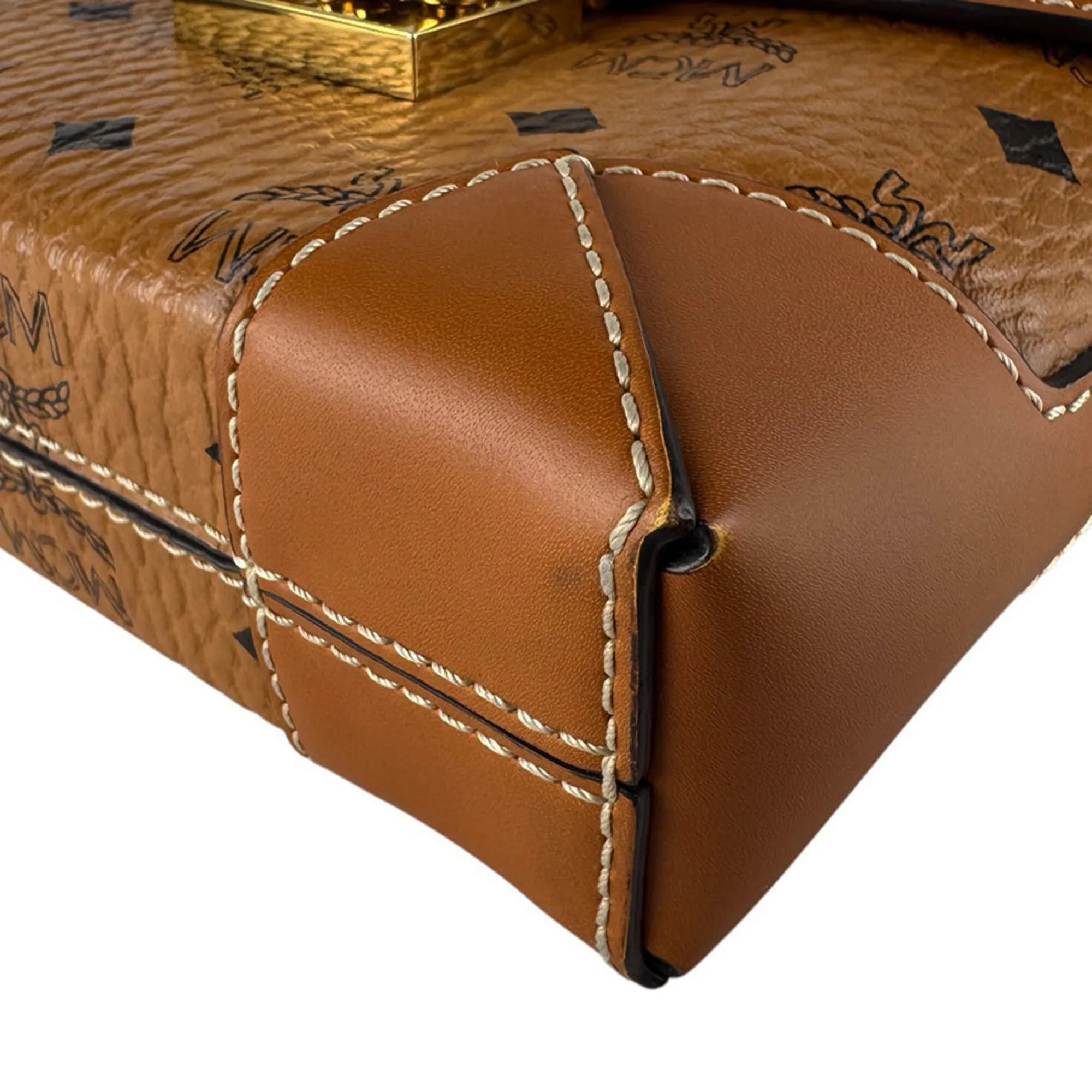 Leather Shoulder Bag (Pre-Owned) - MCM - Modalova