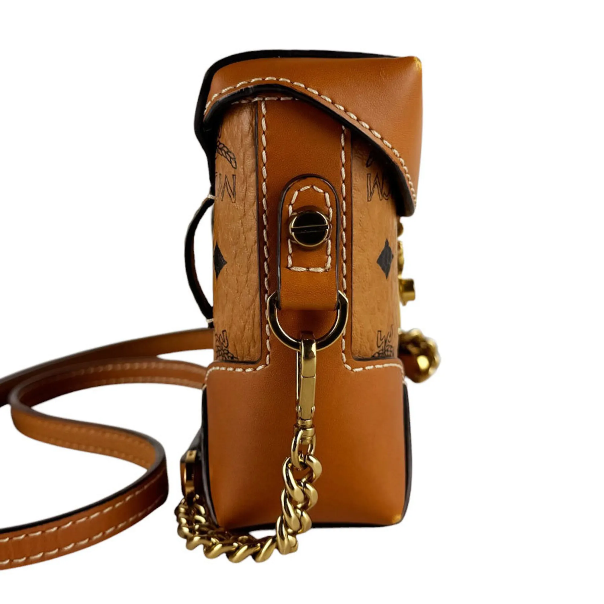 Leather Shoulder Bag (Pre-Owned) - MCM - Modalova