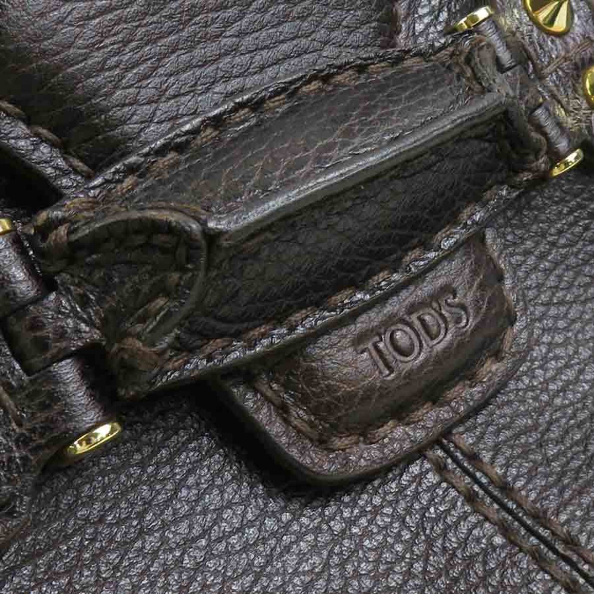 Leather Handbag (Pre-Owned) - Tod's - Modalova