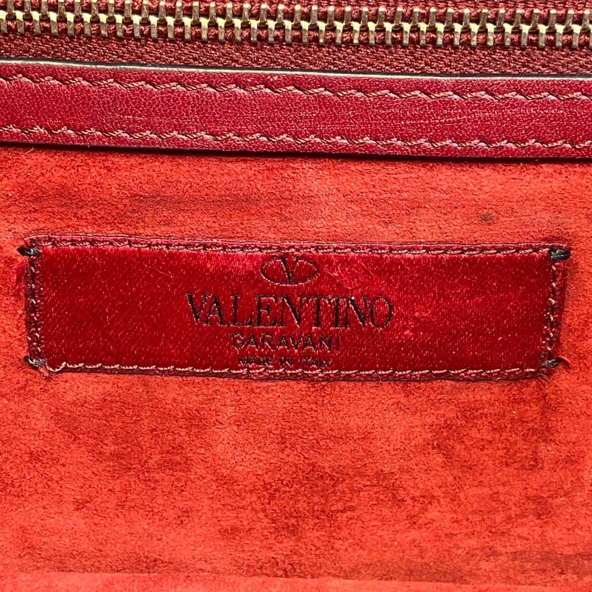 Leather Beads Shoulder Bag (Pre-Owned) - Valentino - Modalova