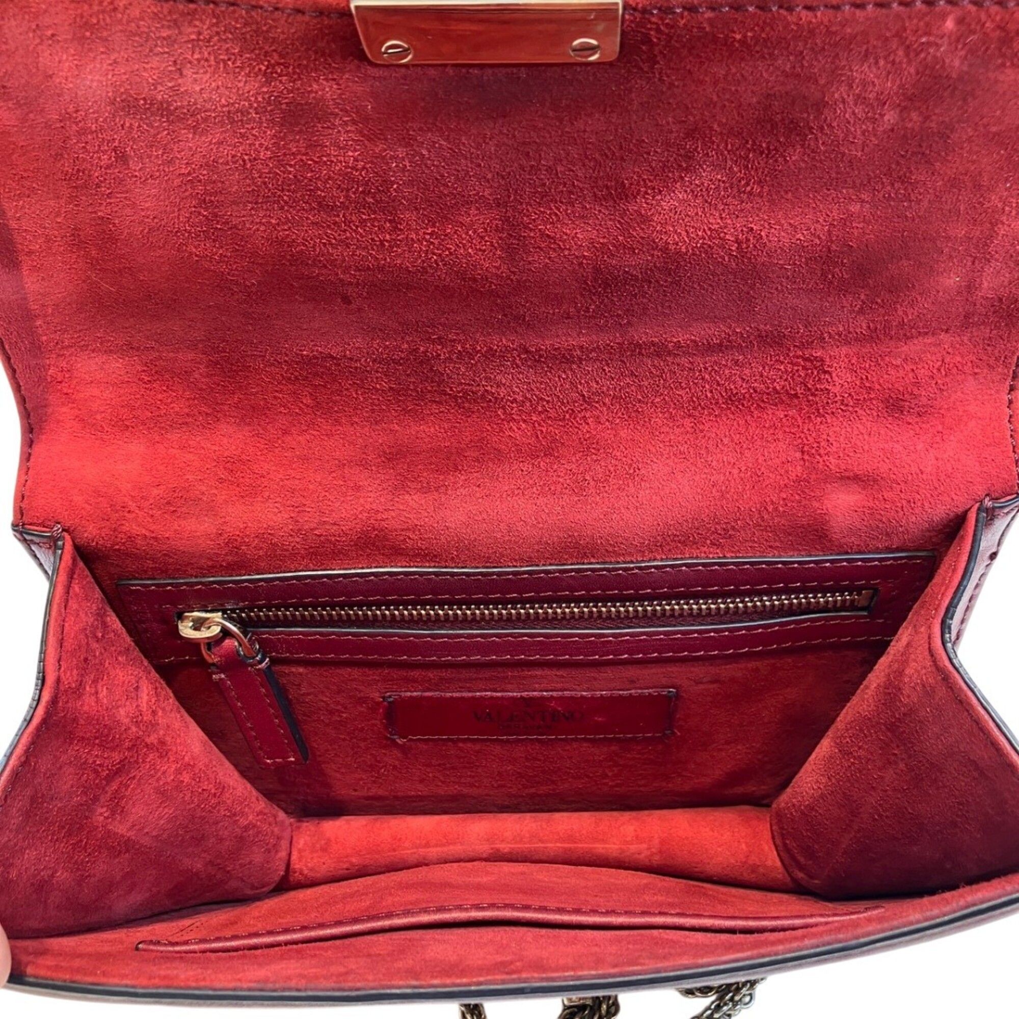 Leather Beads Shoulder Bag (Pre-Owned) - Valentino - Modalova