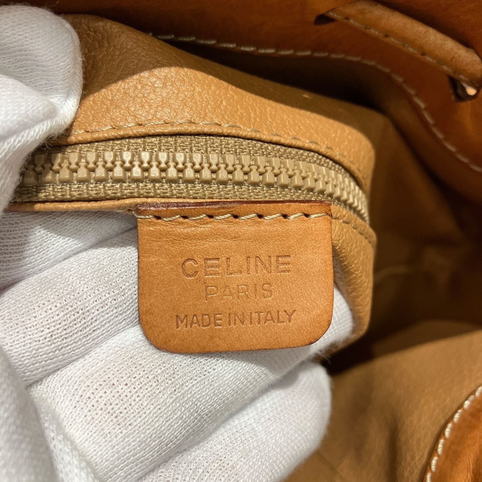 Macadam Leather Shoulder Bag (Pre-Owned) - Celine - Modalova