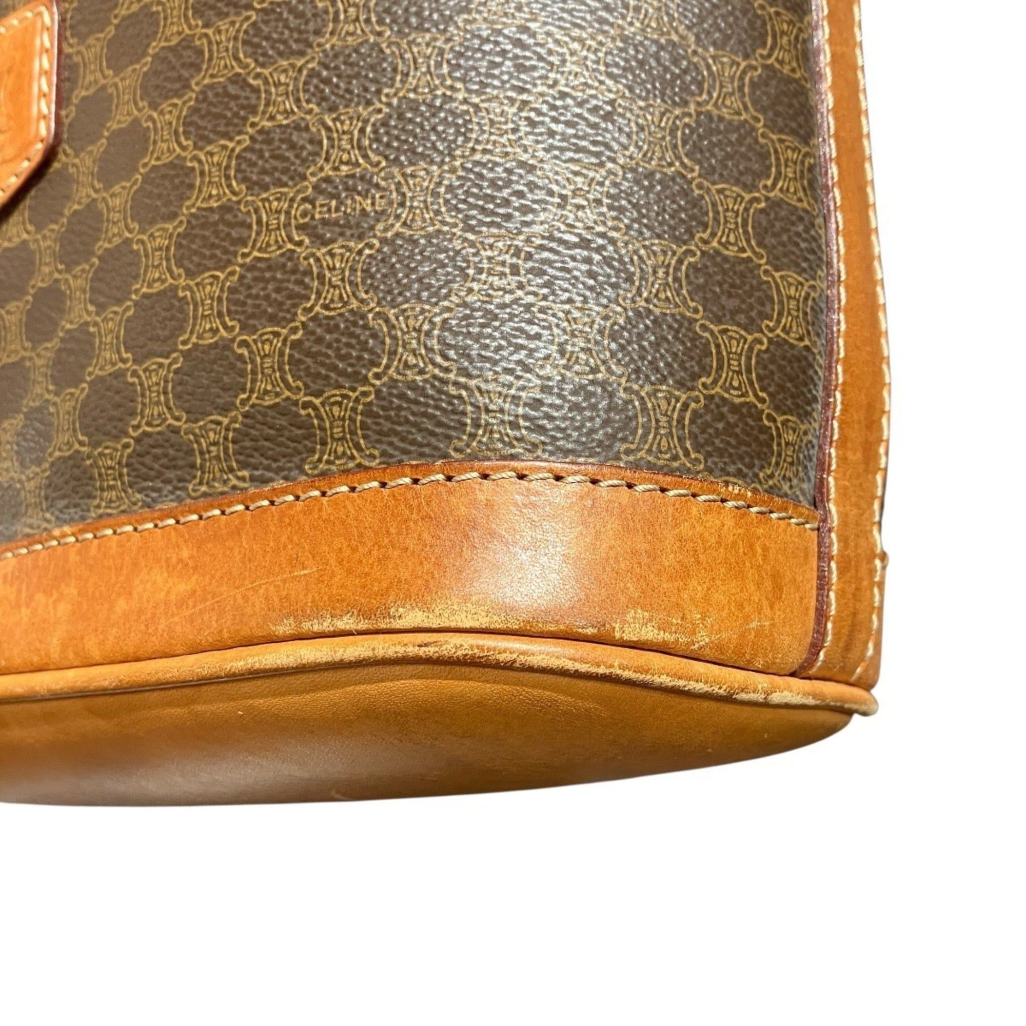 Macadam Leather Shoulder Bag (Pre-Owned) - Celine - Modalova