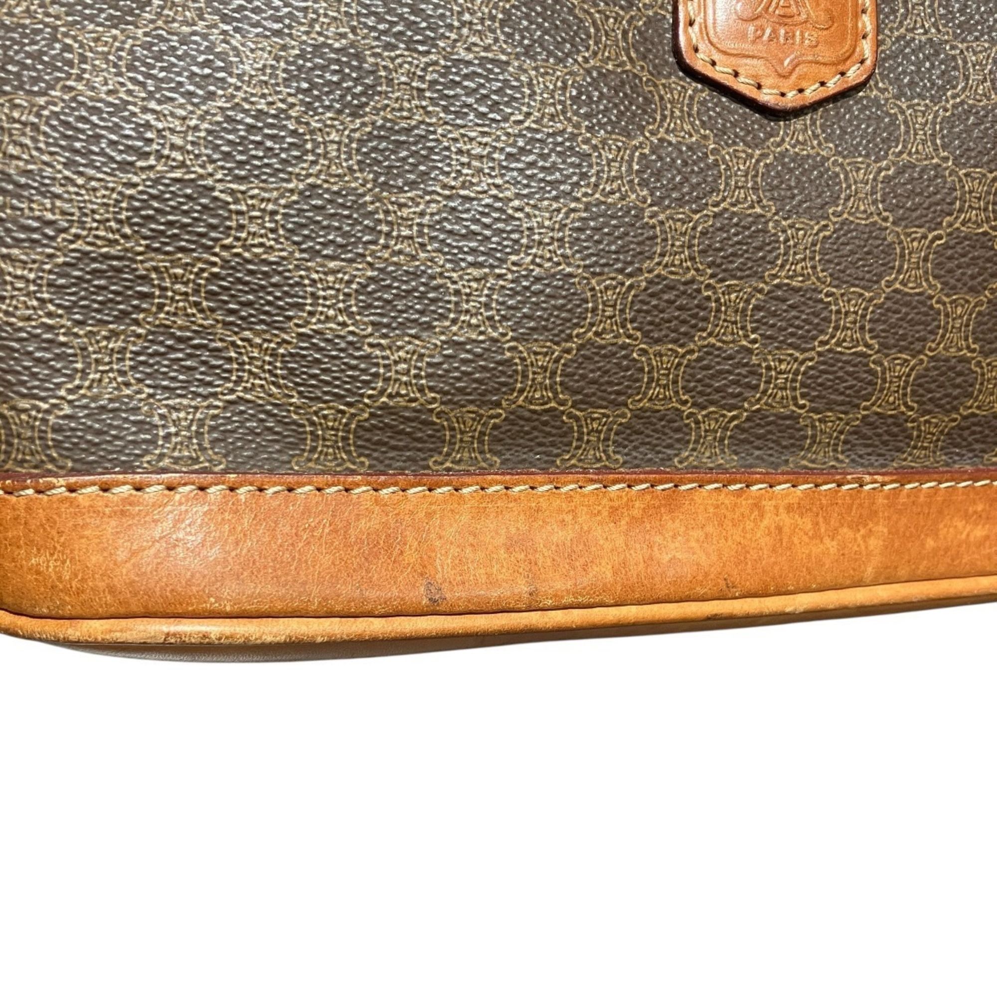 Macadam Leather Shoulder Bag (Pre-Owned) - Celine - Modalova