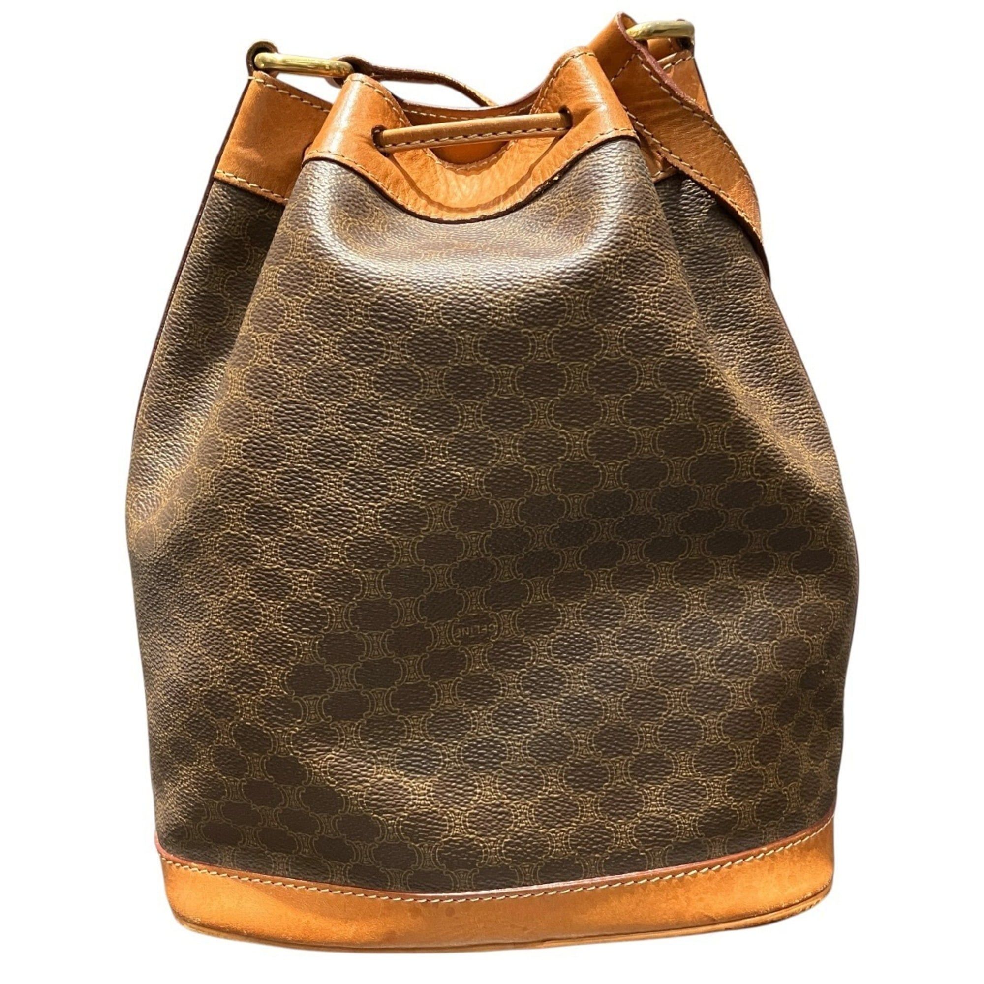 Macadam Leather Shoulder Bag (Pre-Owned) - Celine - Modalova