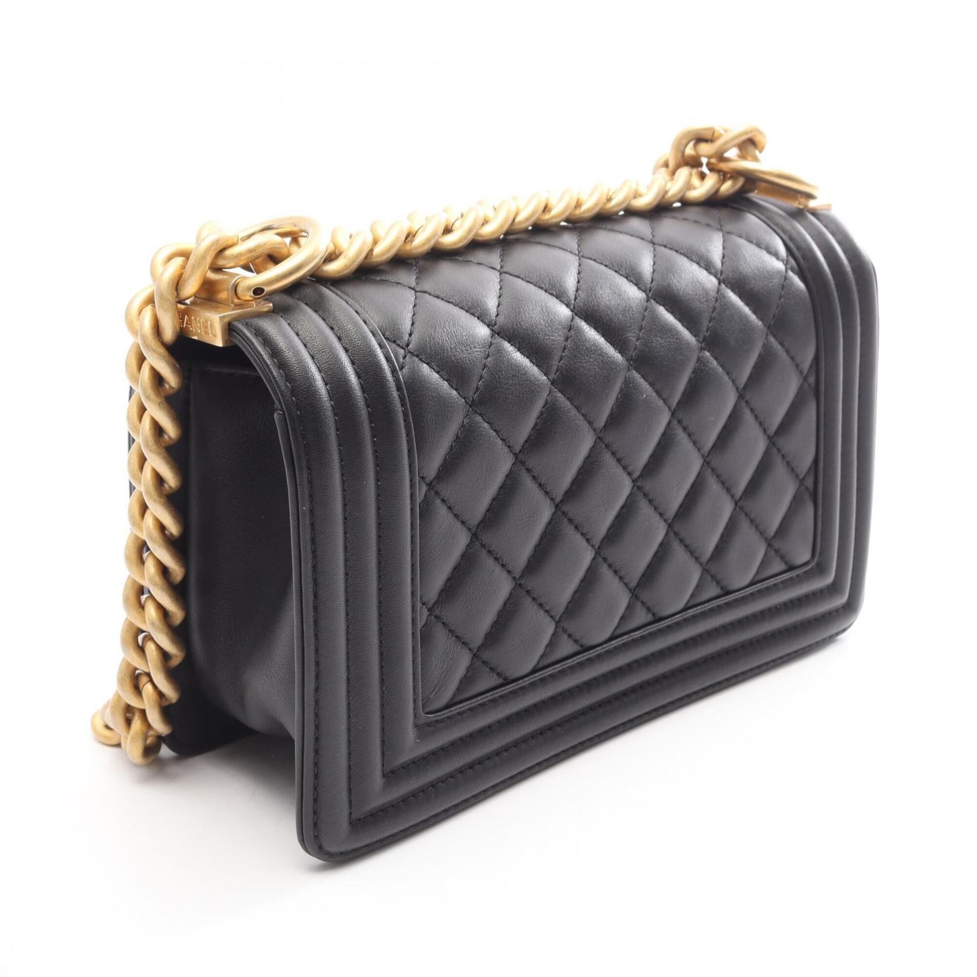Boy Leather Handbag Shoulder Bag (Pre-Owned) - Chanel - Modalova