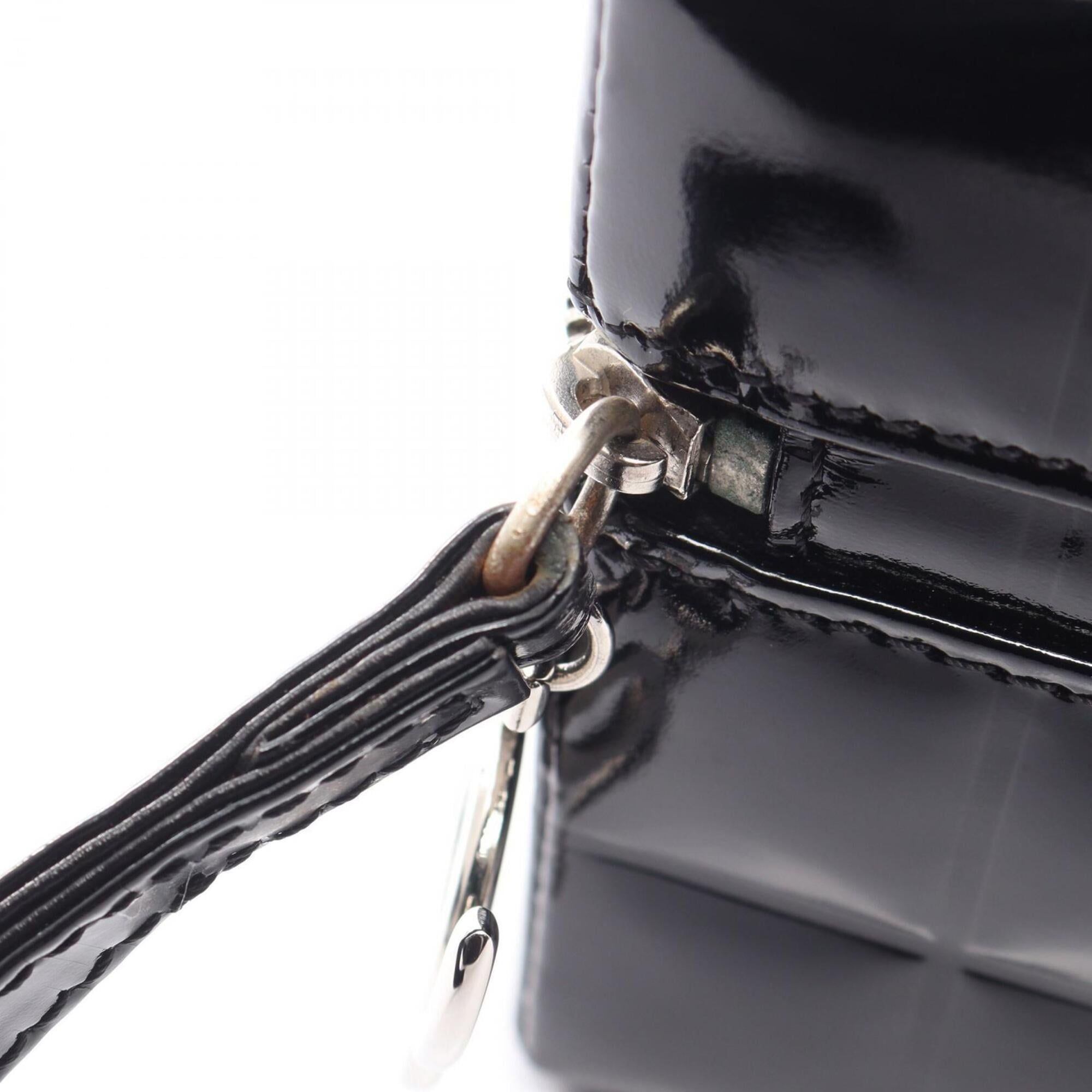 Chocolate Bar Patent Leather Handbag (Pre-Owned) - Chanel - Modalova