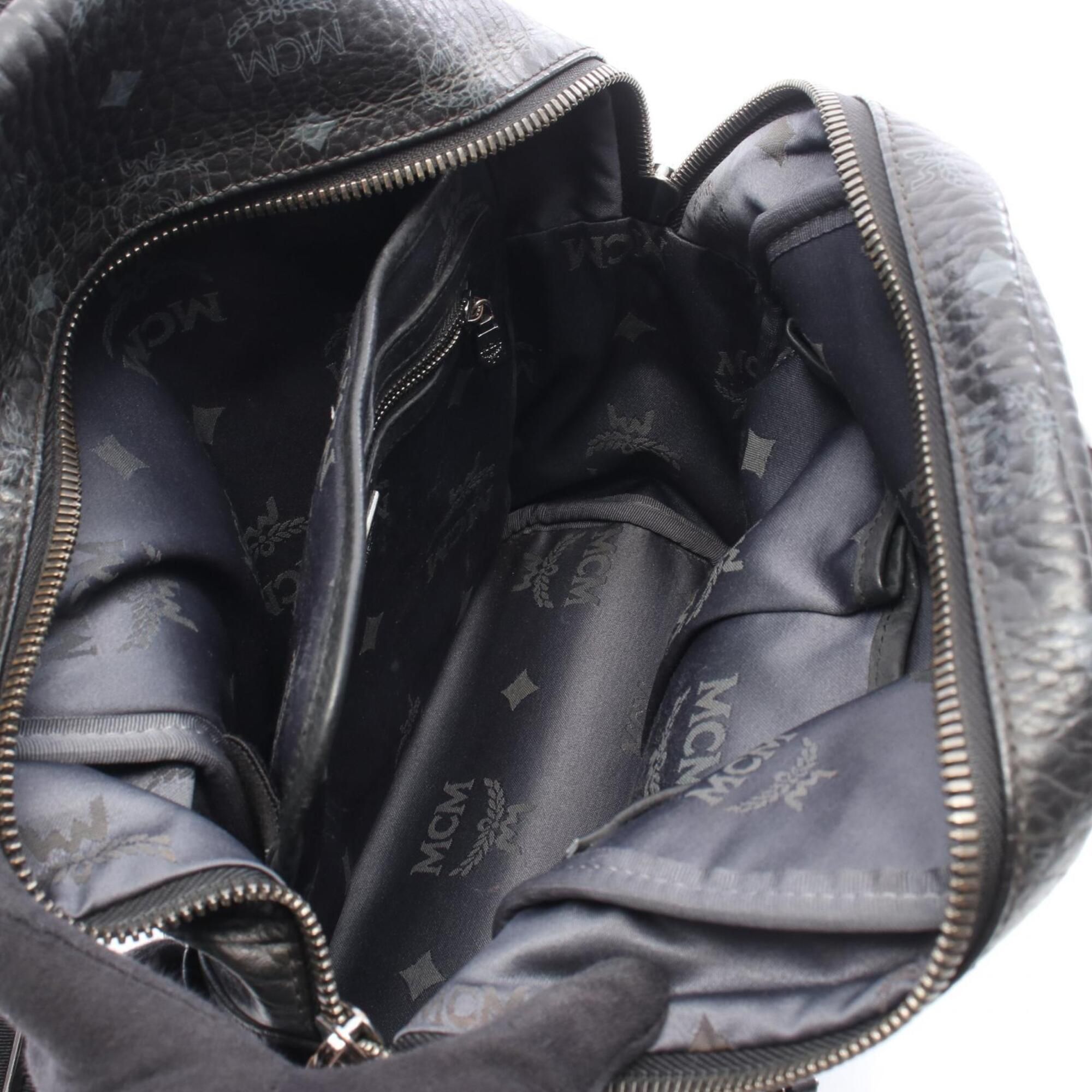 Coated Canvas Backpack Handbag (Pre-Owned) - MCM - Modalova