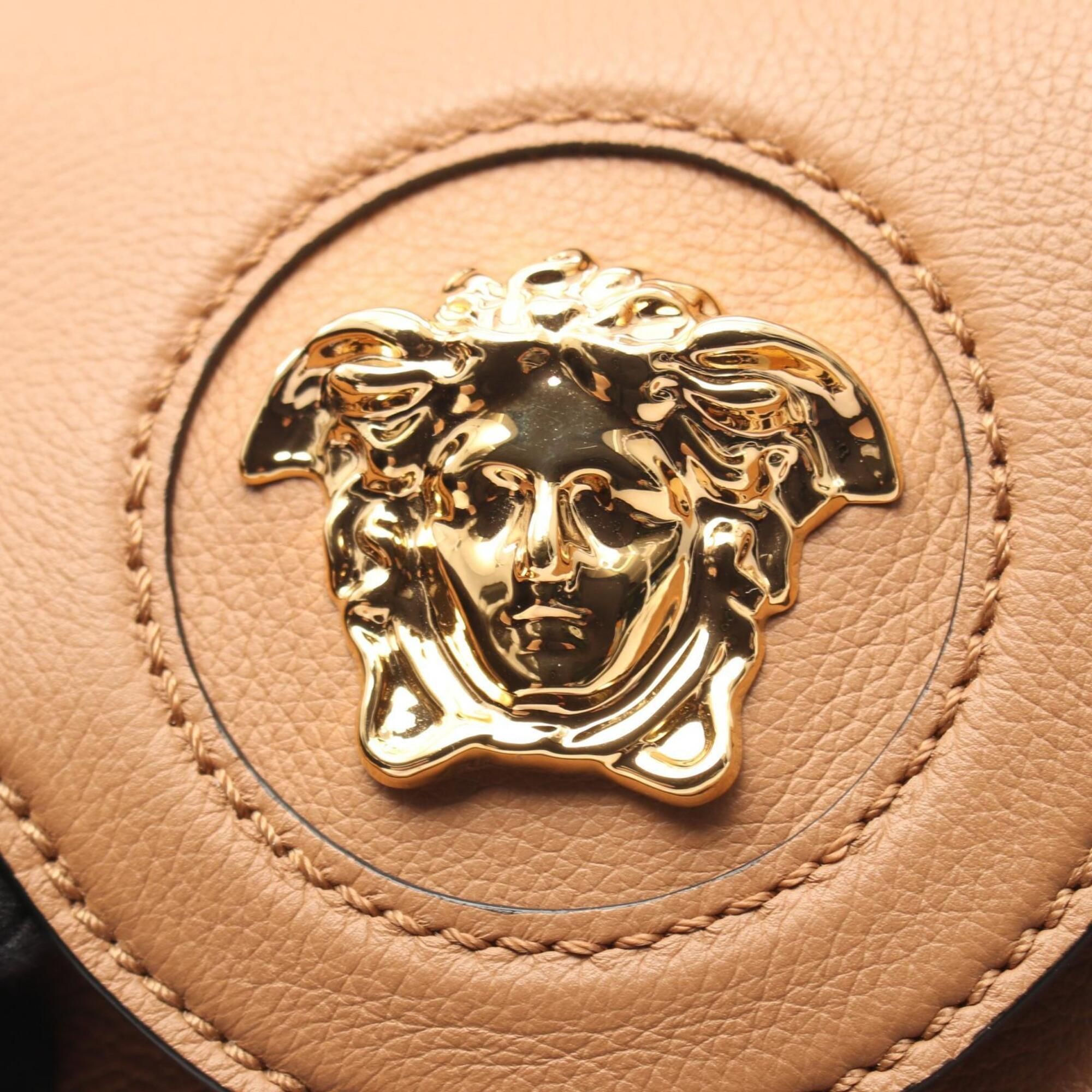 Leather Handbag (Pre-Owned) - Versace - Modalova