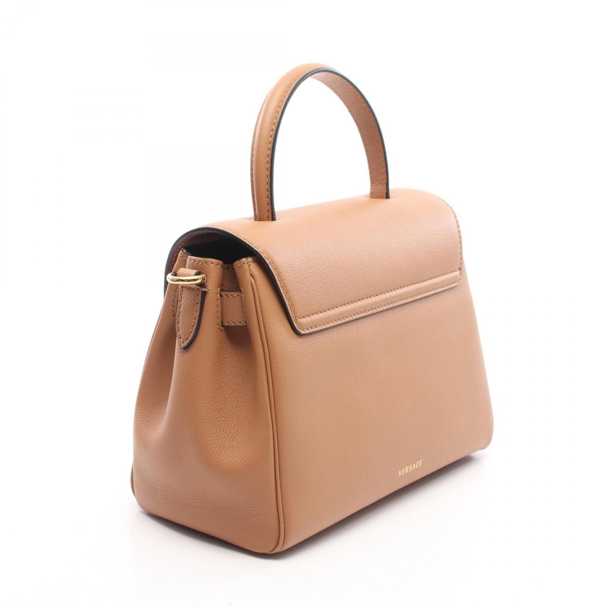 Leather Handbag (Pre-Owned) - Versace - Modalova
