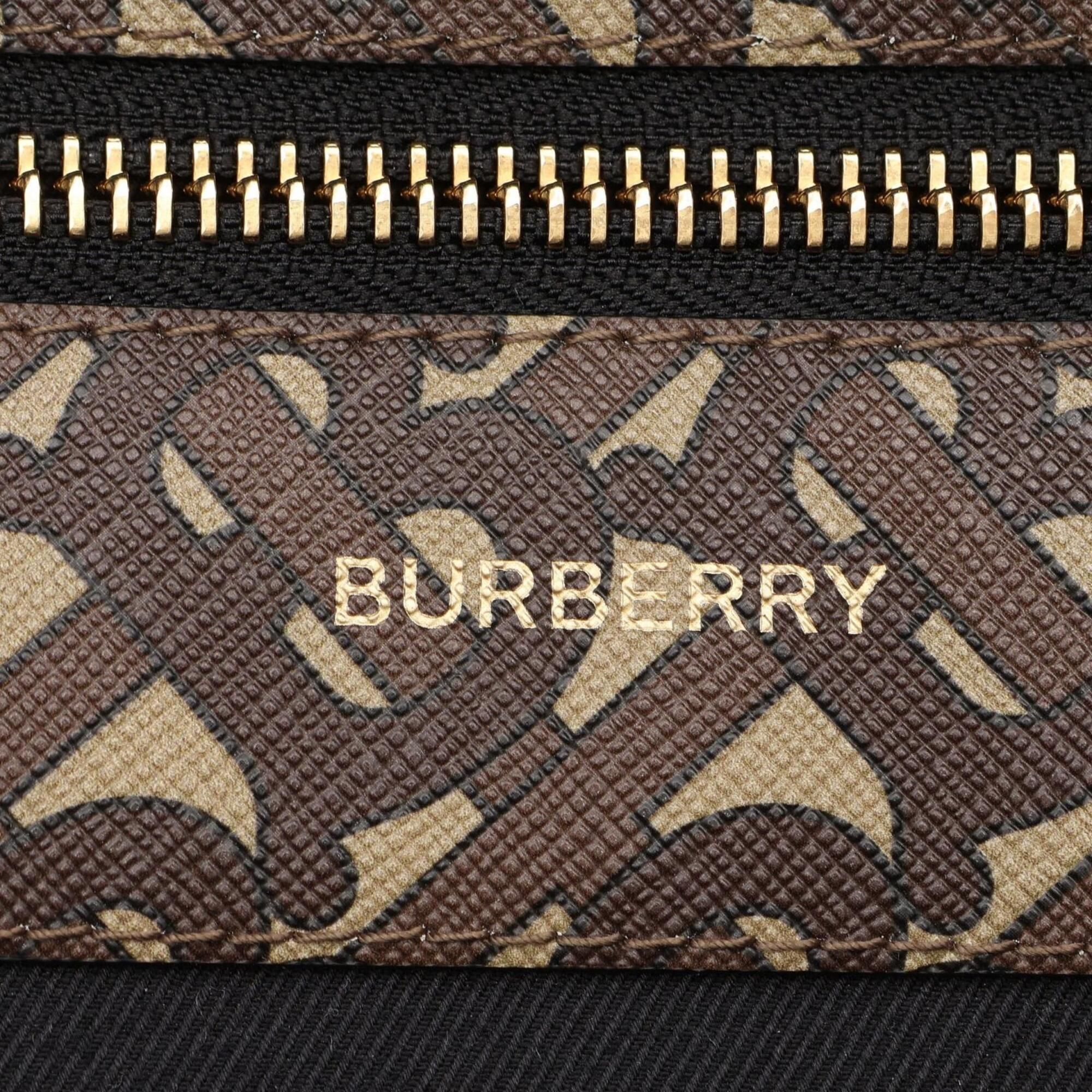 Coated Canvas Leather Backpack (Pre-Owned) - Burberry - Modalova