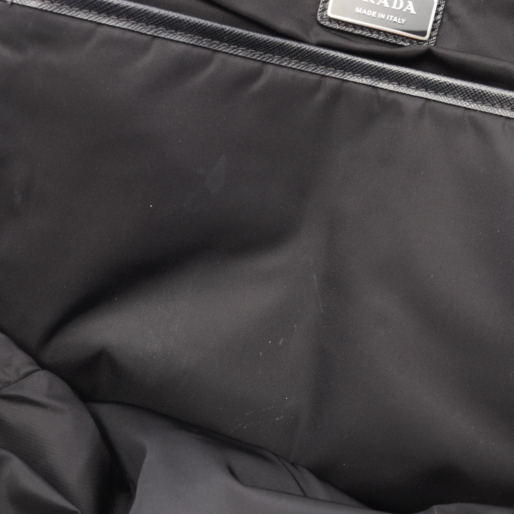 Nylon Leather Backpack Handbag (Pre-Owned) - Prada - Modalova