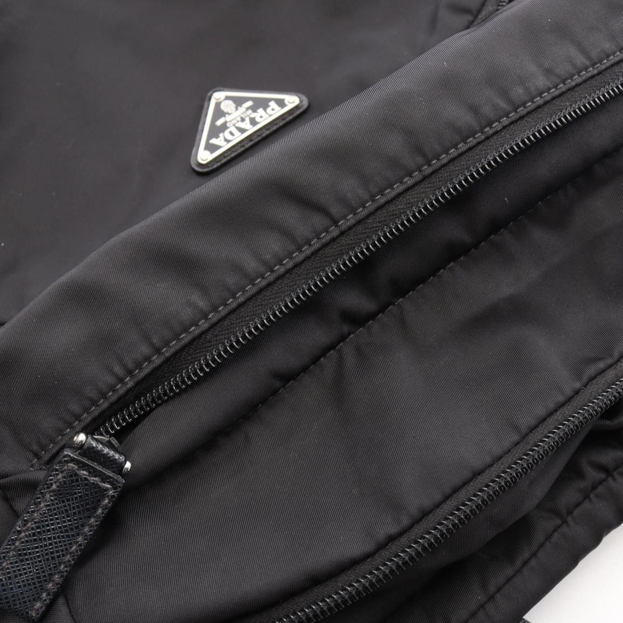 Nylon Leather Backpack Handbag (Pre-Owned) - Prada - Modalova