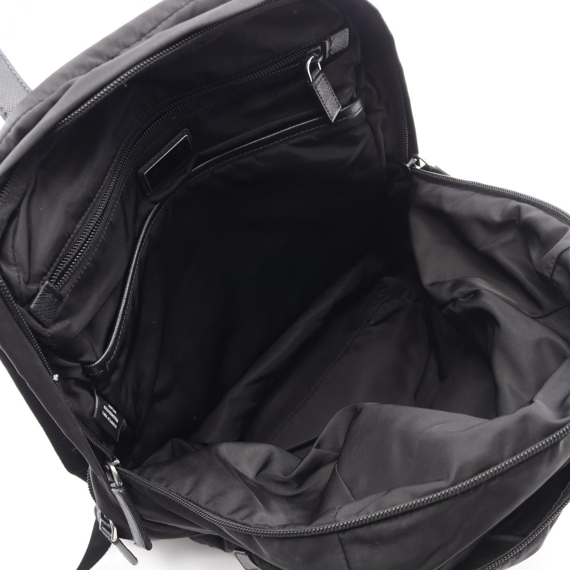 Nylon Leather Backpack Handbag (Pre-Owned) - Prada - Modalova