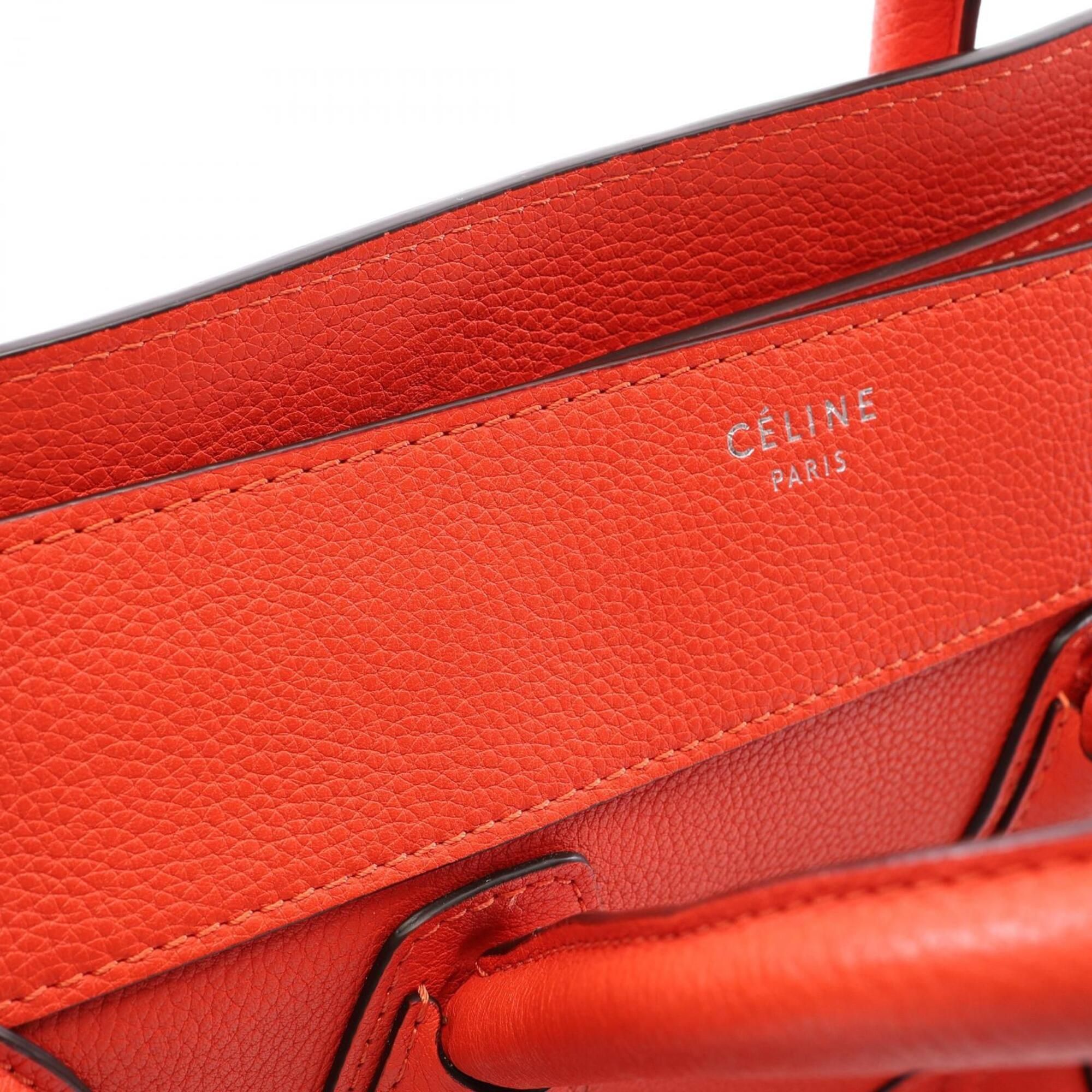 Leather Handbag (Pre-Owned) - Celine - Modalova
