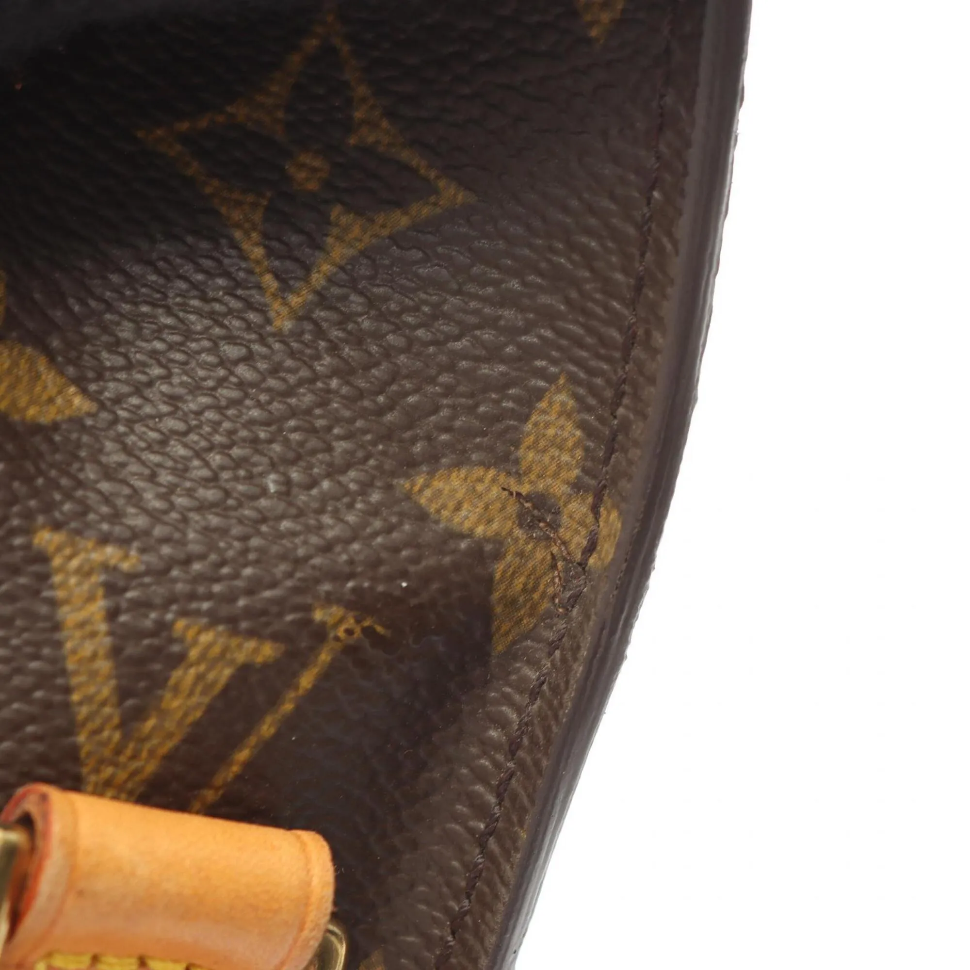 Coated Canvas Leather Handbag Shoulder Bag (Pre-Owned) - Louis Vuitton - Modalova
