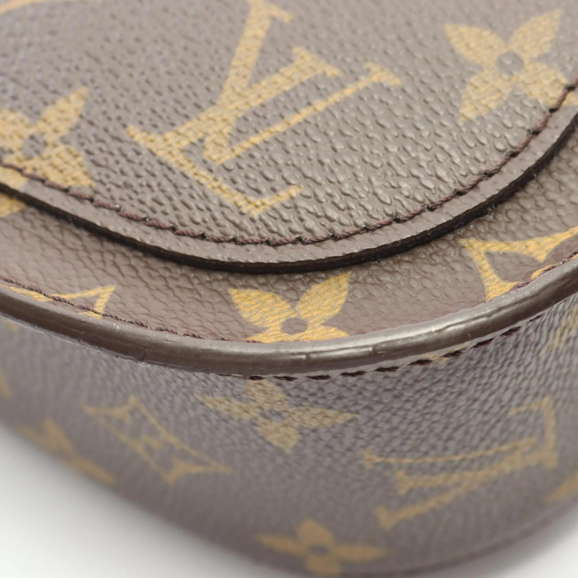 Coated Canvas Leather Handbag Shoulder Bag (Pre-Owned) - Louis Vuitton - Modalova