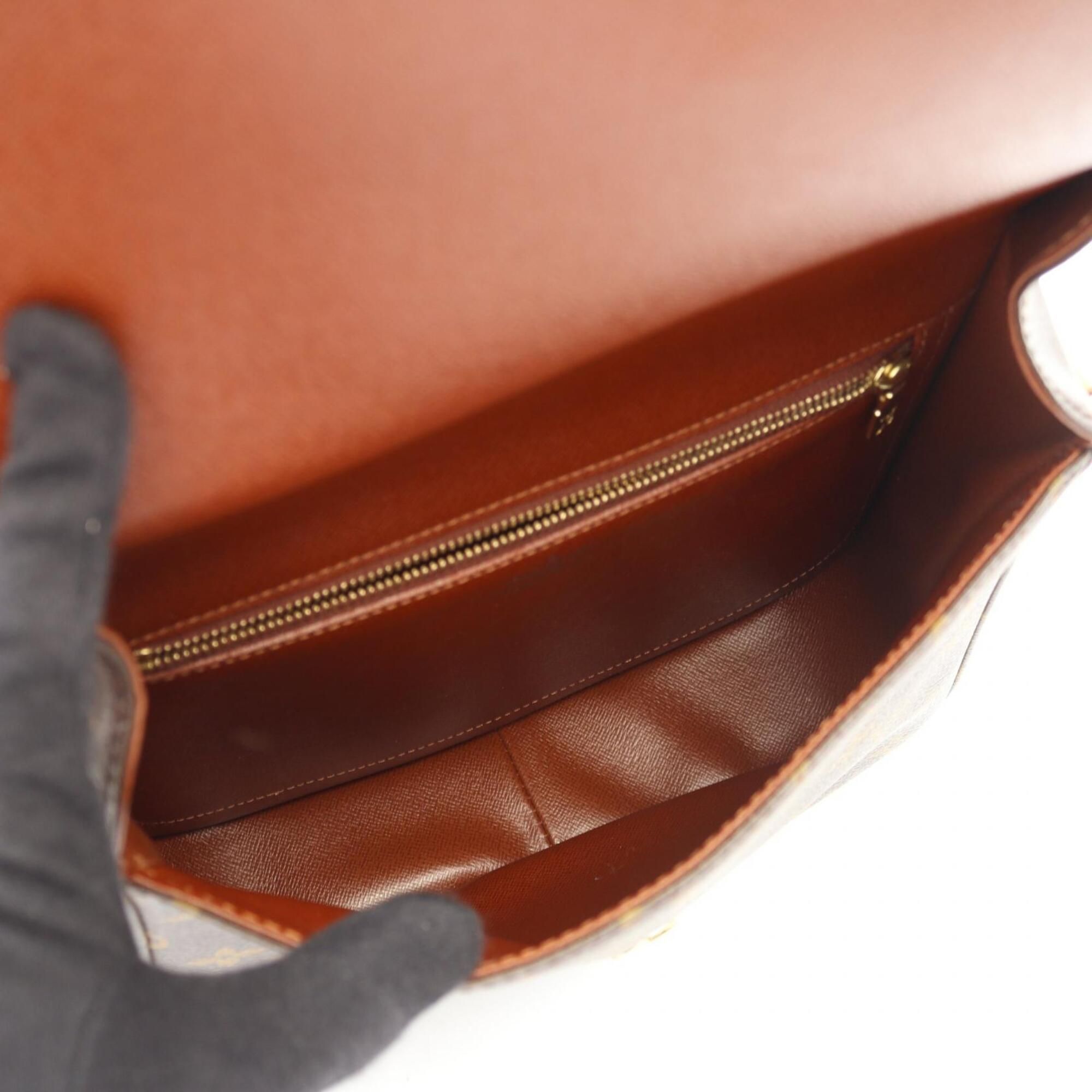 Coated Canvas Leather Handbag Shoulder Bag (Pre-Owned) - Louis Vuitton - Modalova