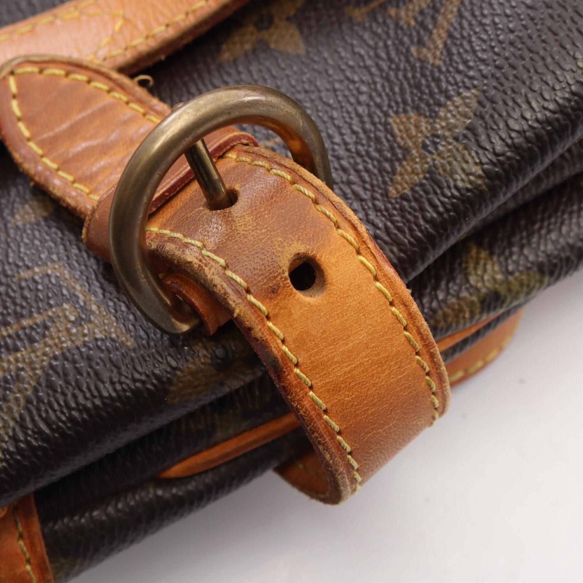 Coated Canvas Monogram Leather Handbag Tote Bag (Pre-Owned) - Louis Vuitton - Modalova