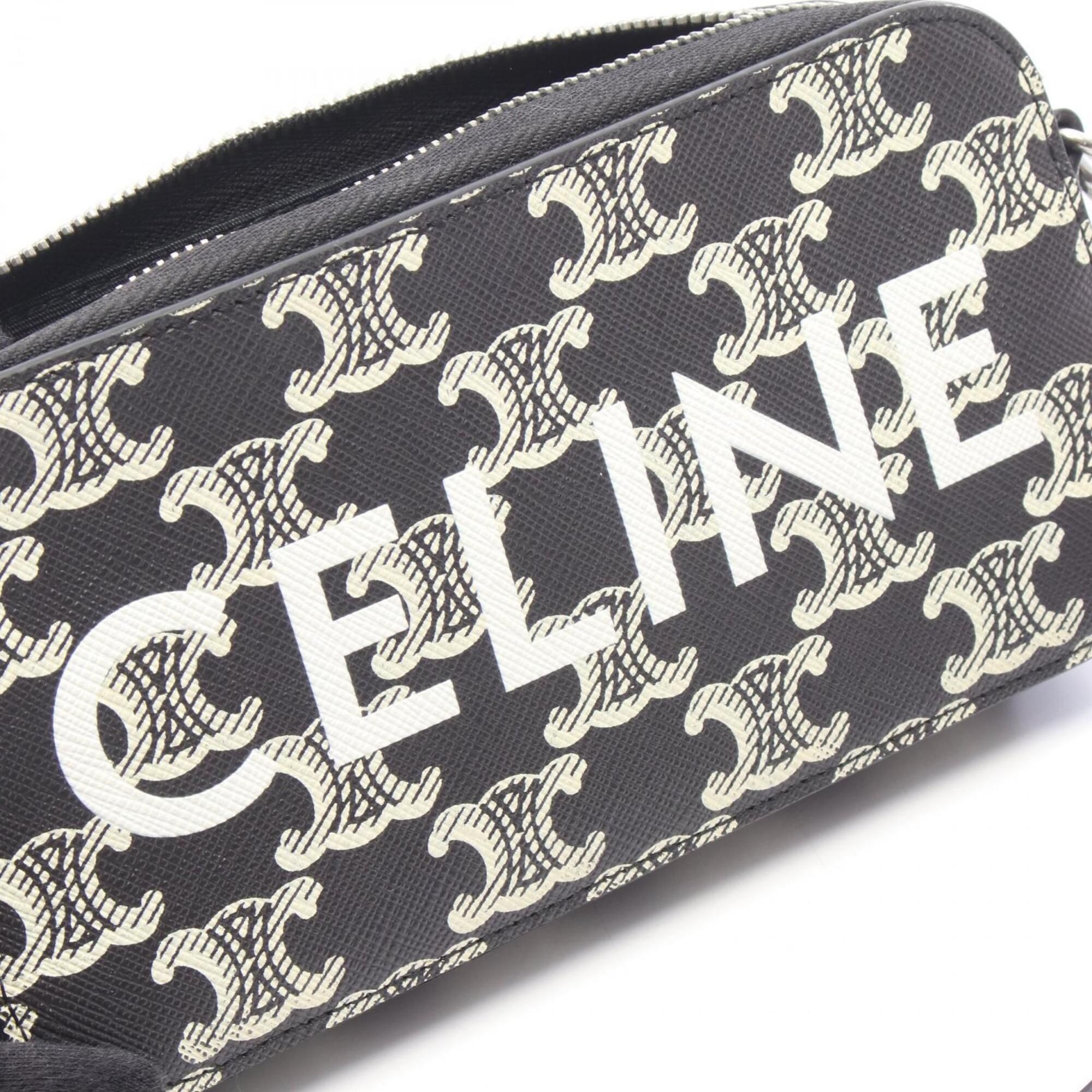 Coated Canvas Leather Handbag Shoulder Bag (Pre-Owned) - Celine - Modalova