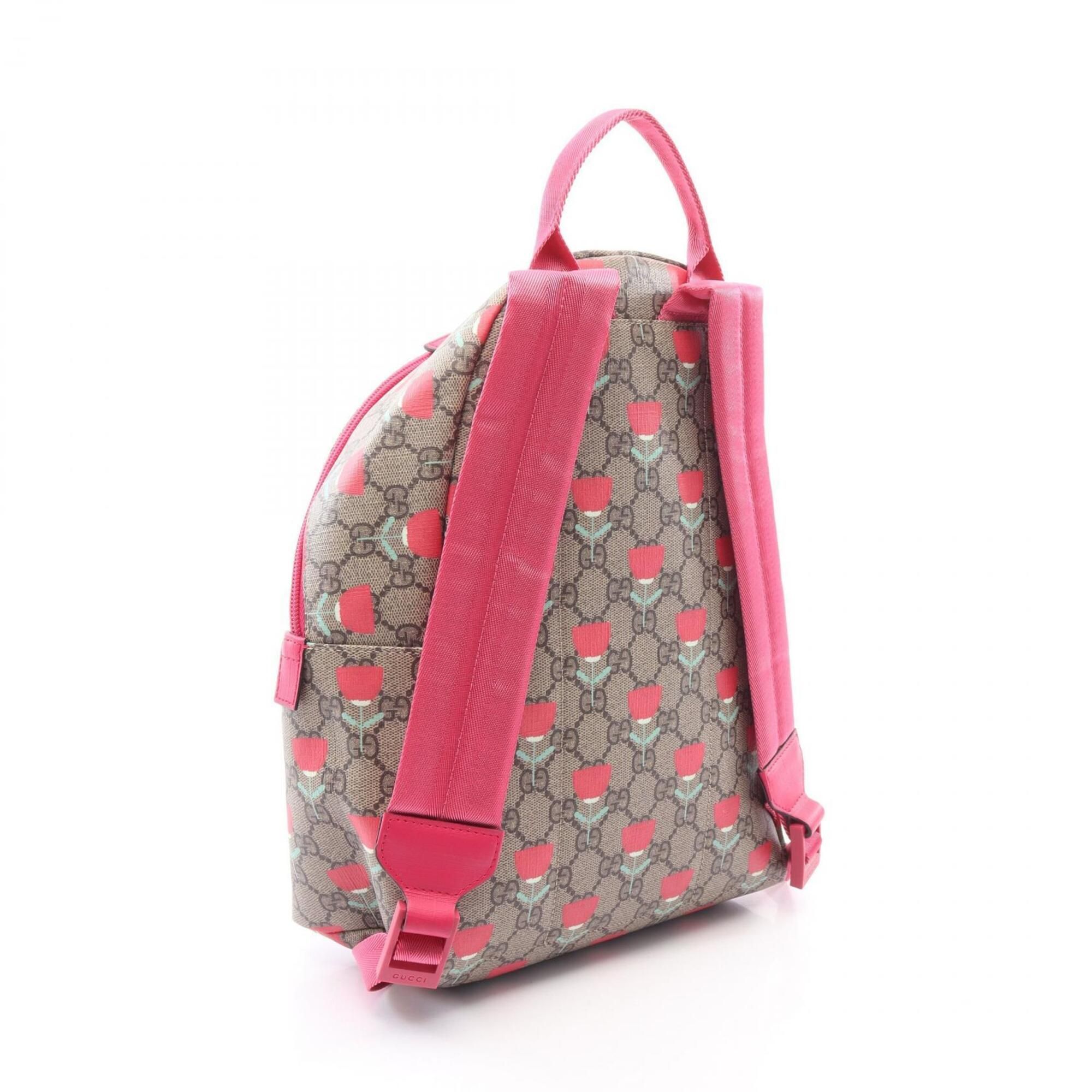 Pvc Leather Backpack Handbag (Pre-Owned) - Gucci - Modalova