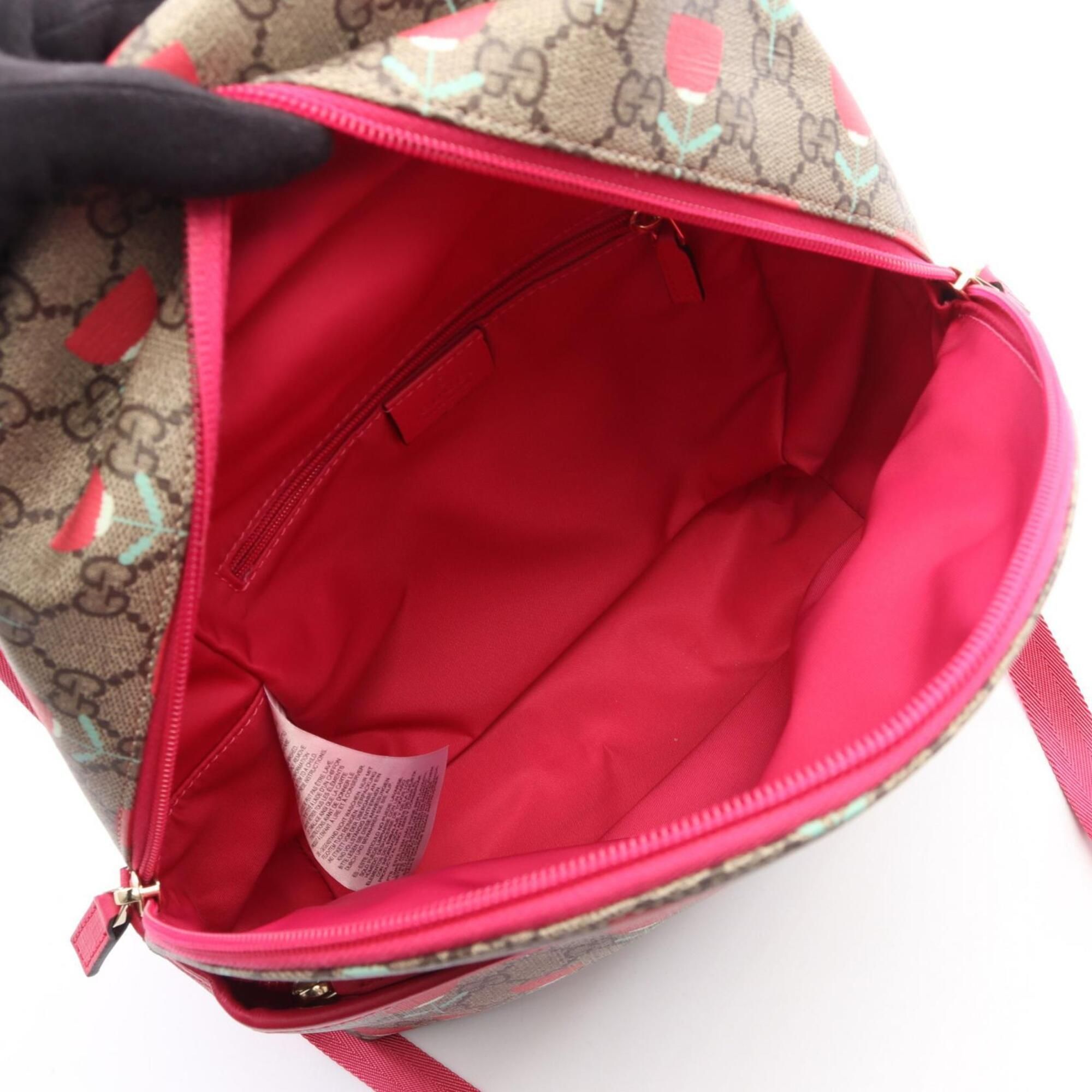 Pvc Leather Backpack Handbag (Pre-Owned) - Gucci - Modalova