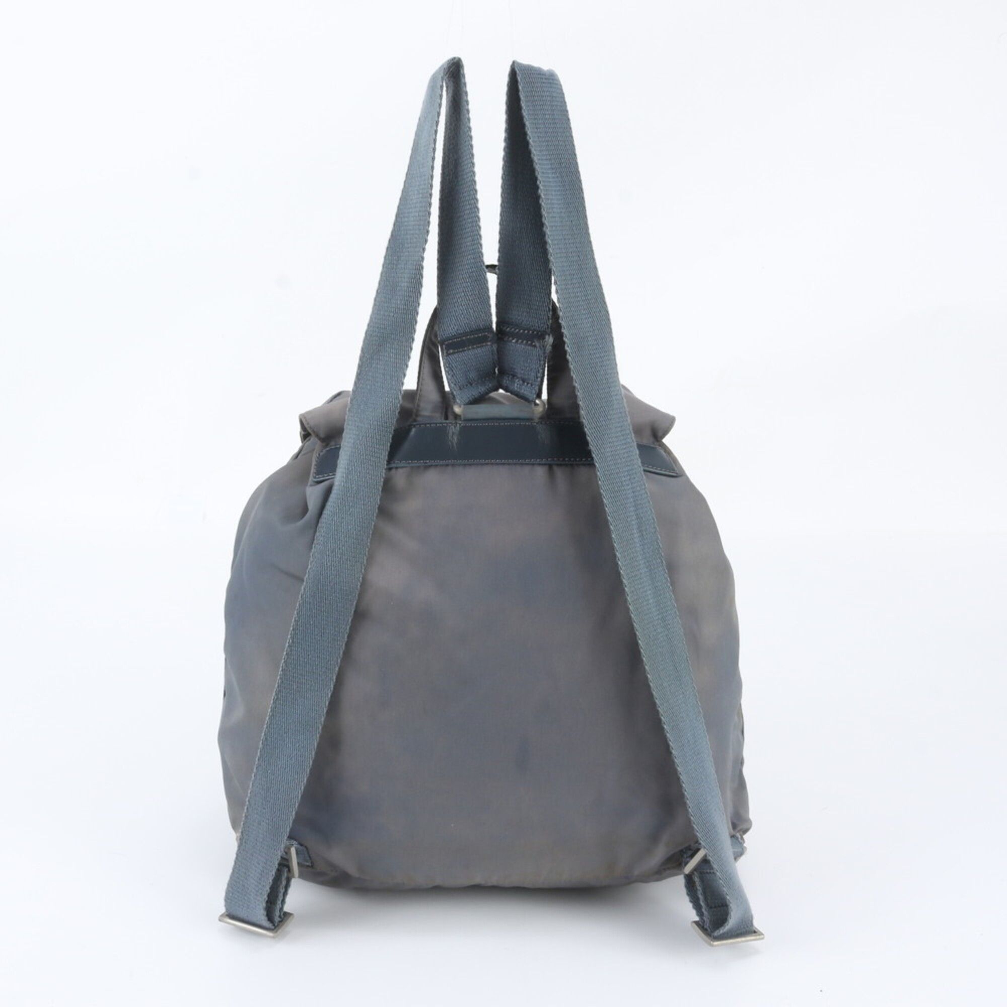 Leather Nylon Backpack (Pre-Owned) - Prada - Modalova