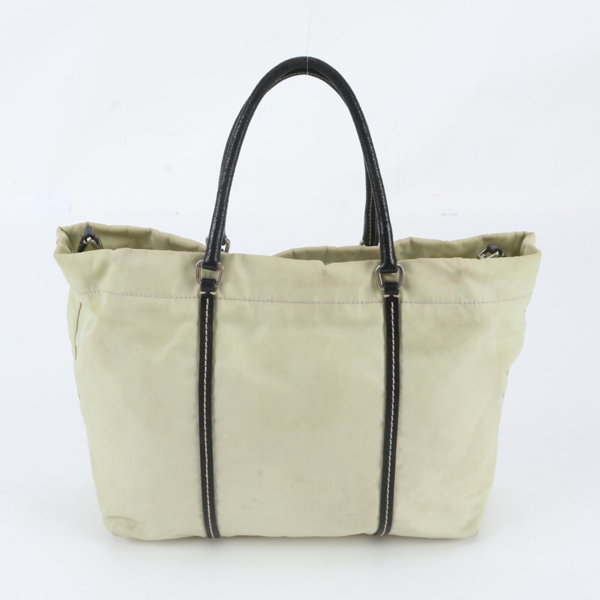 Leather Nylon Handbag Tote Bag (Pre-Owned) - Prada - Modalova