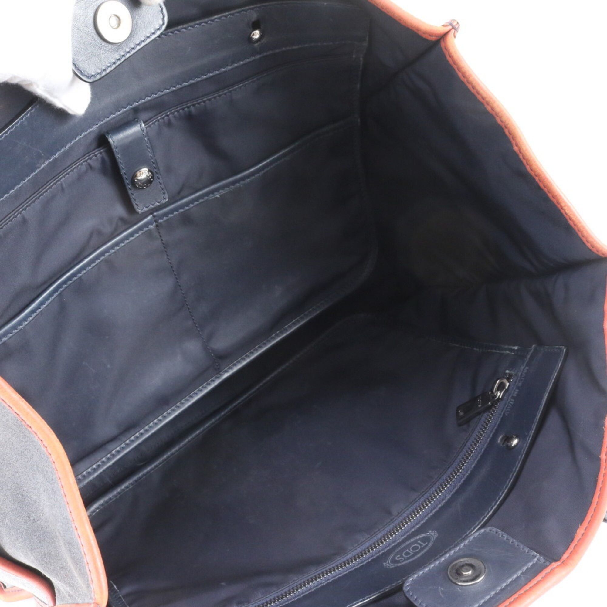 Leather Shoulder Bag Tote Bag (Pre-Owned) - Tod's - Modalova