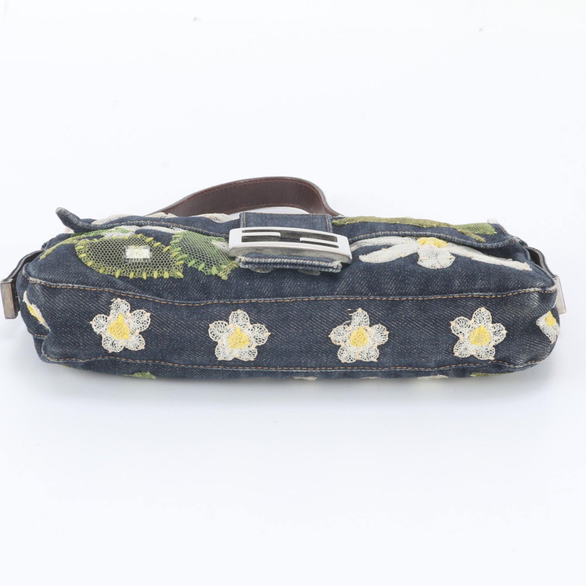 Leather Canvas Shoulder Bag (Pre-Owned) - Fendi - Modalova