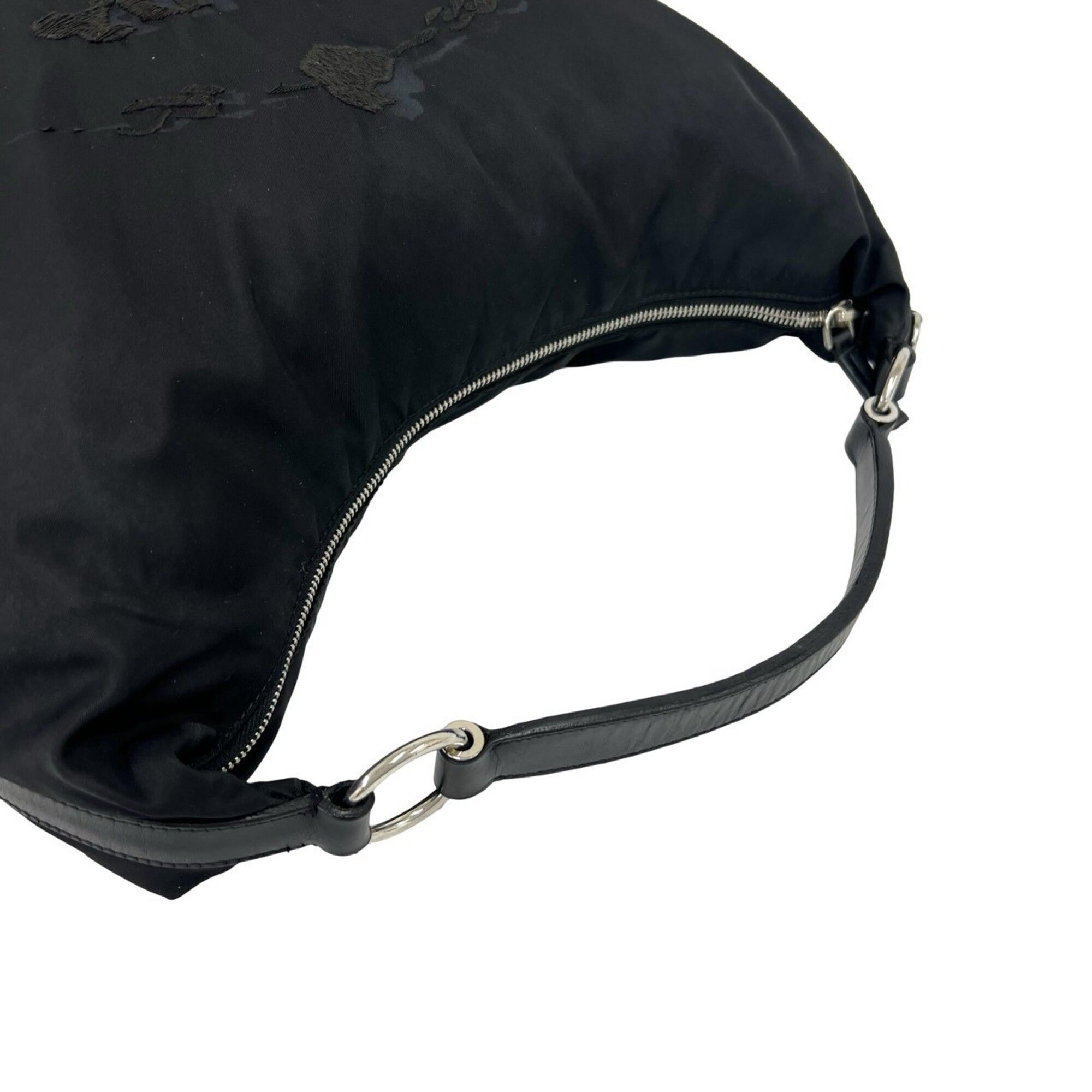 Nylon Leather Handbag Shoulder Bag (Pre-Owned) - Prada - Modalova