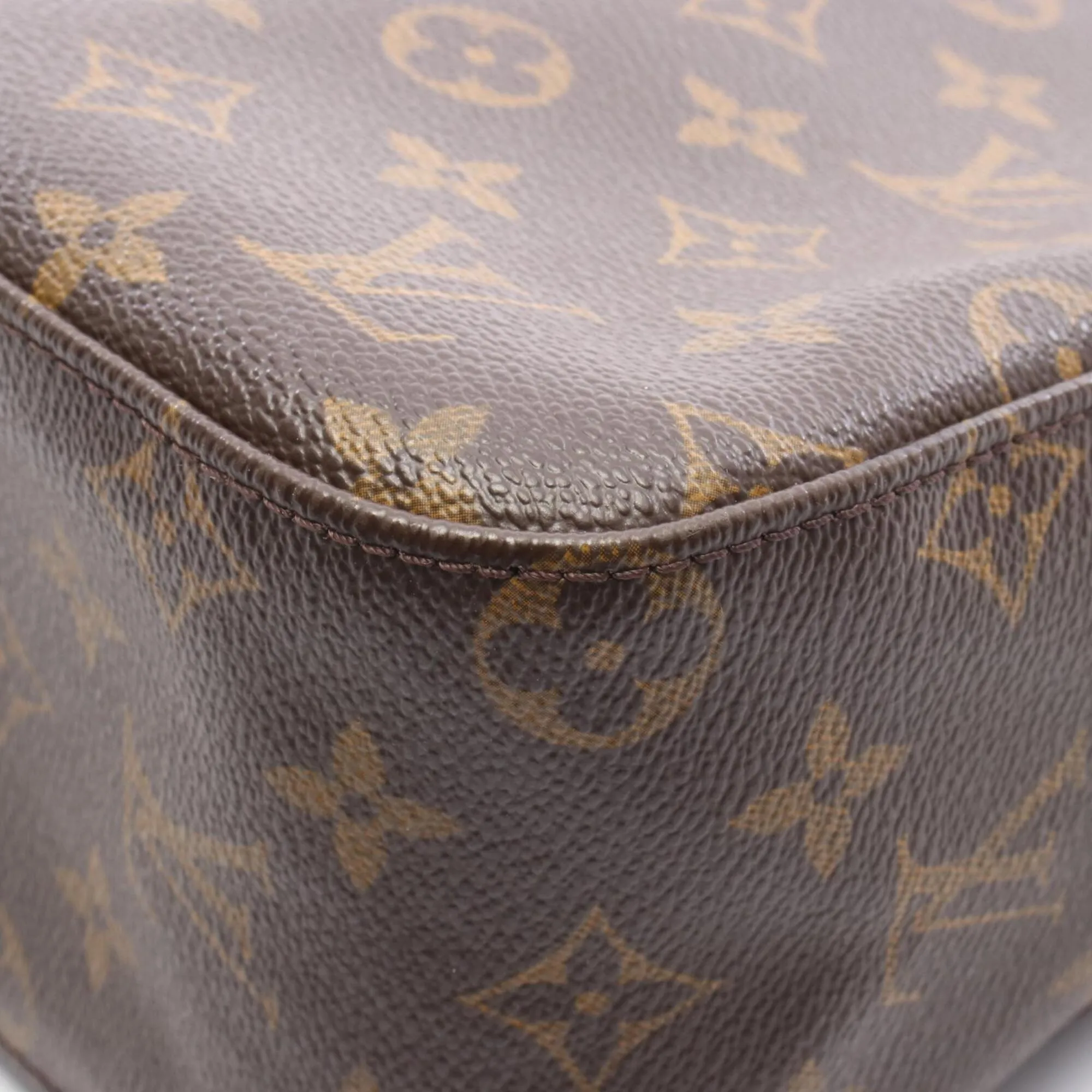 Coated Canvas Handbag Shoulder Bag (Pre-Owned) - Louis Vuitton - Modalova