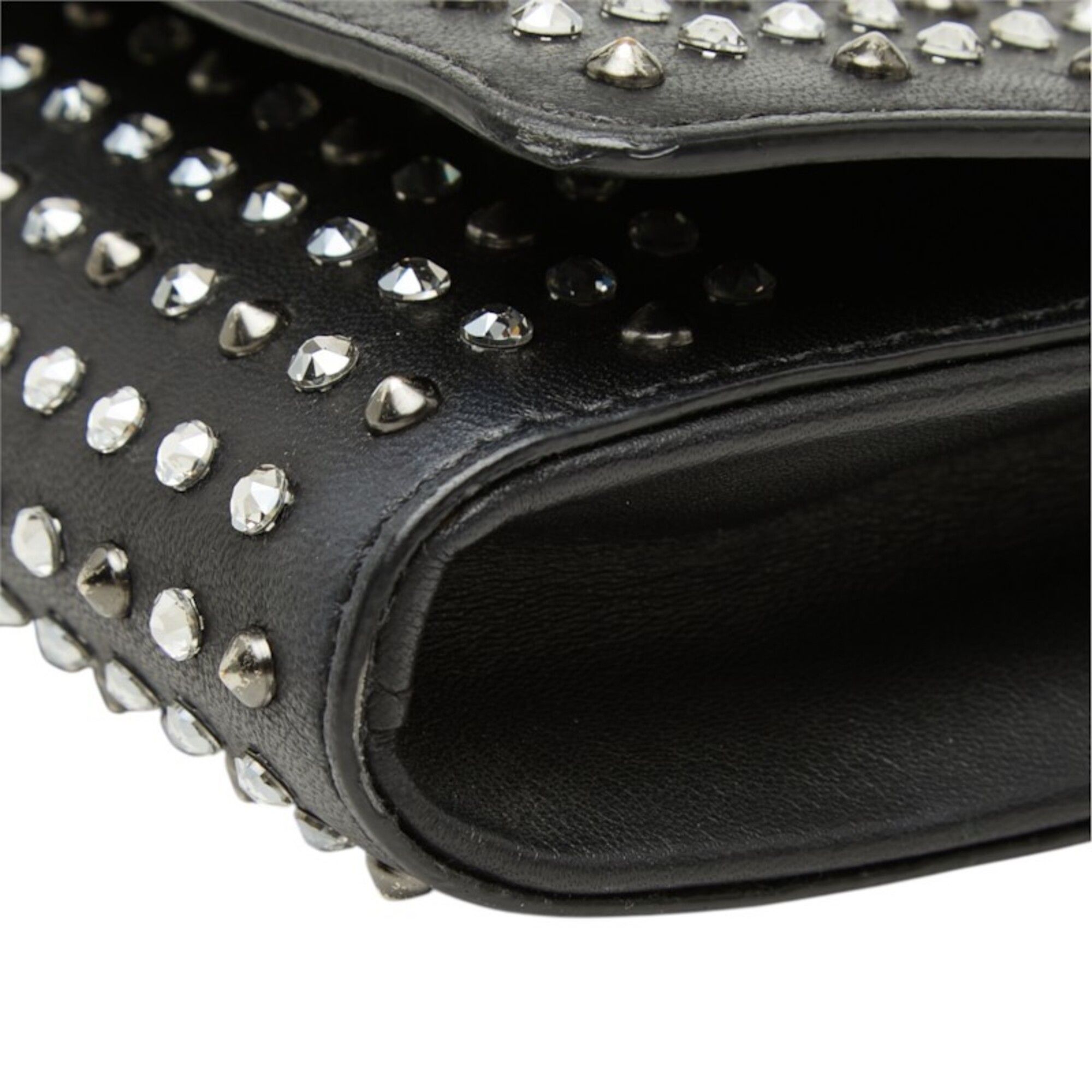 Leather Shoulder Bag (Pre-Owned) - Versace - Modalova