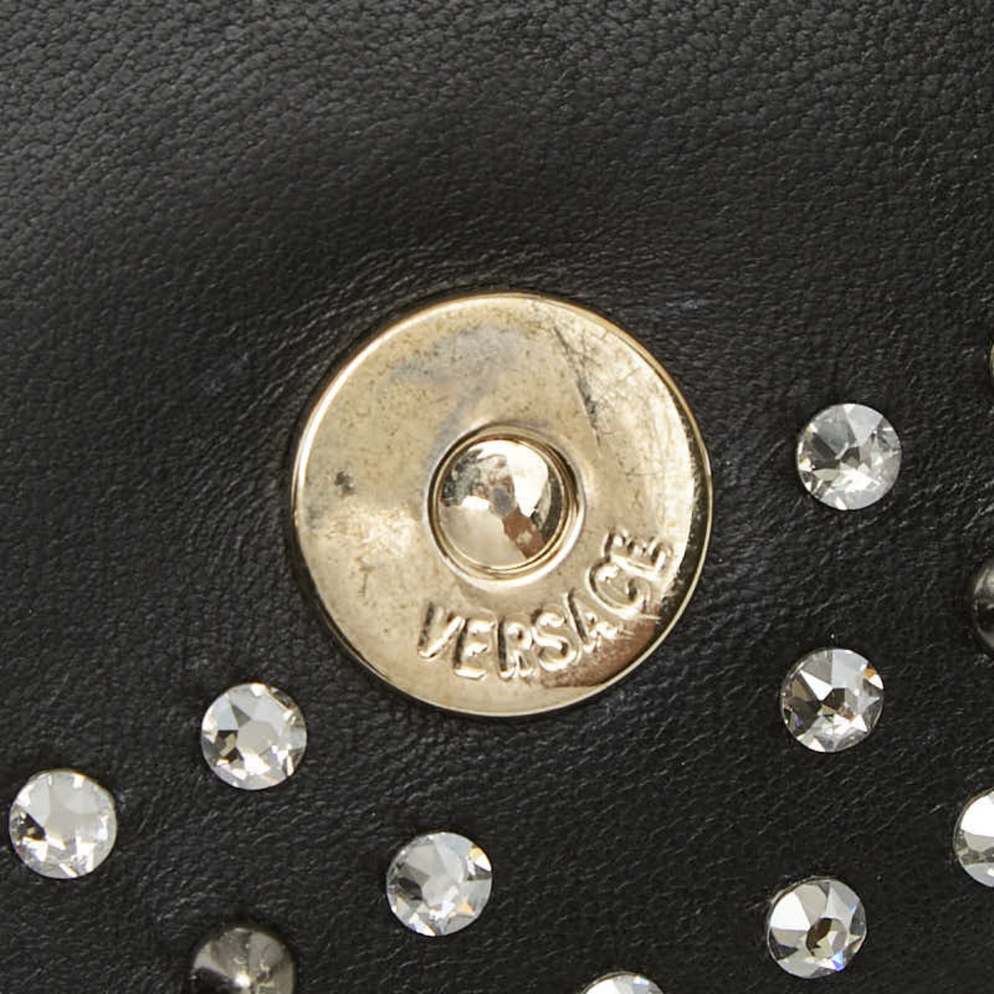 Leather Shoulder Bag (Pre-Owned) - Versace - Modalova