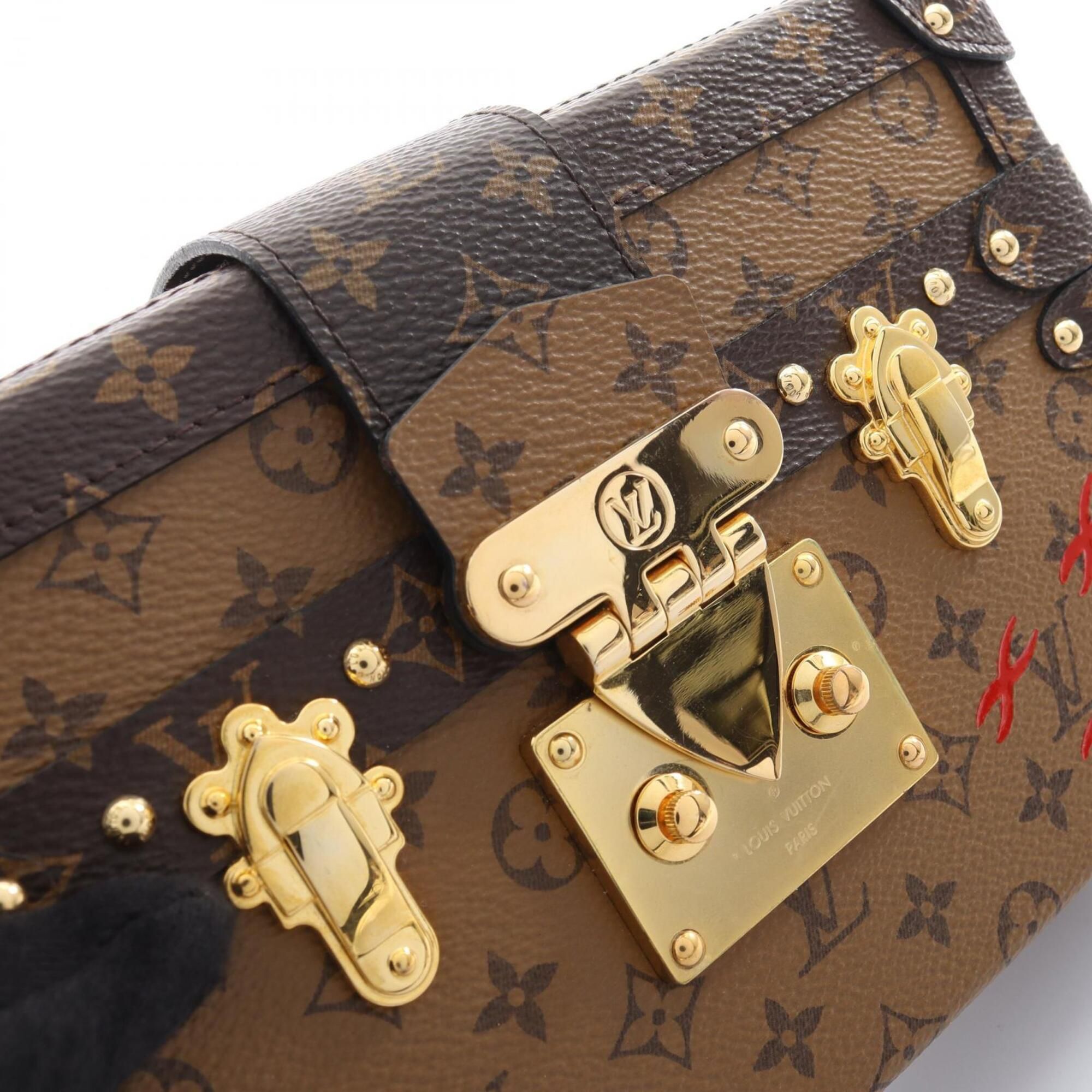 Coated Canvas Handbag Shoulder Bag (Pre-Owned) - Louis Vuitton - Modalova