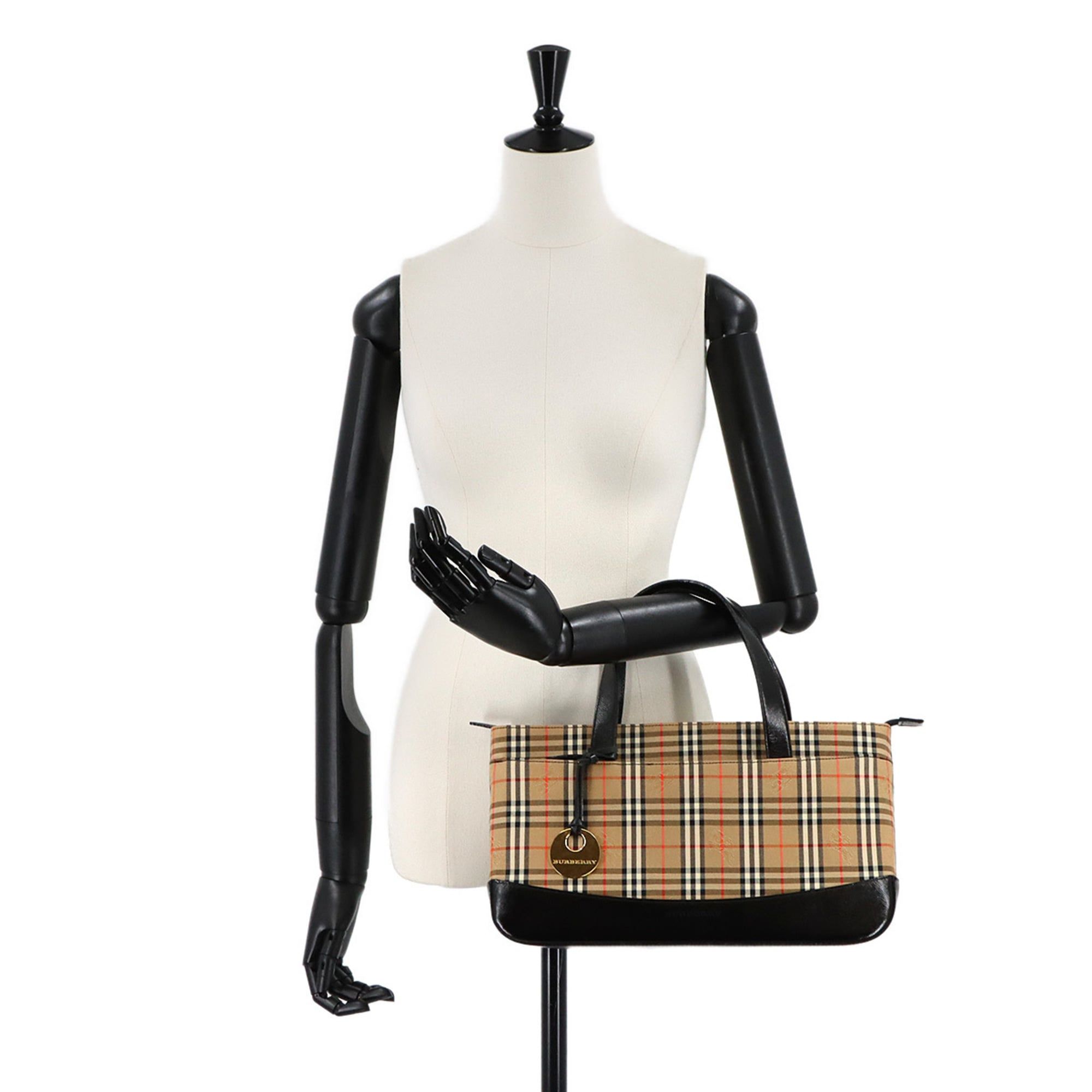 Canvas Handbag (Pre-Owned) - Burberry - Modalova